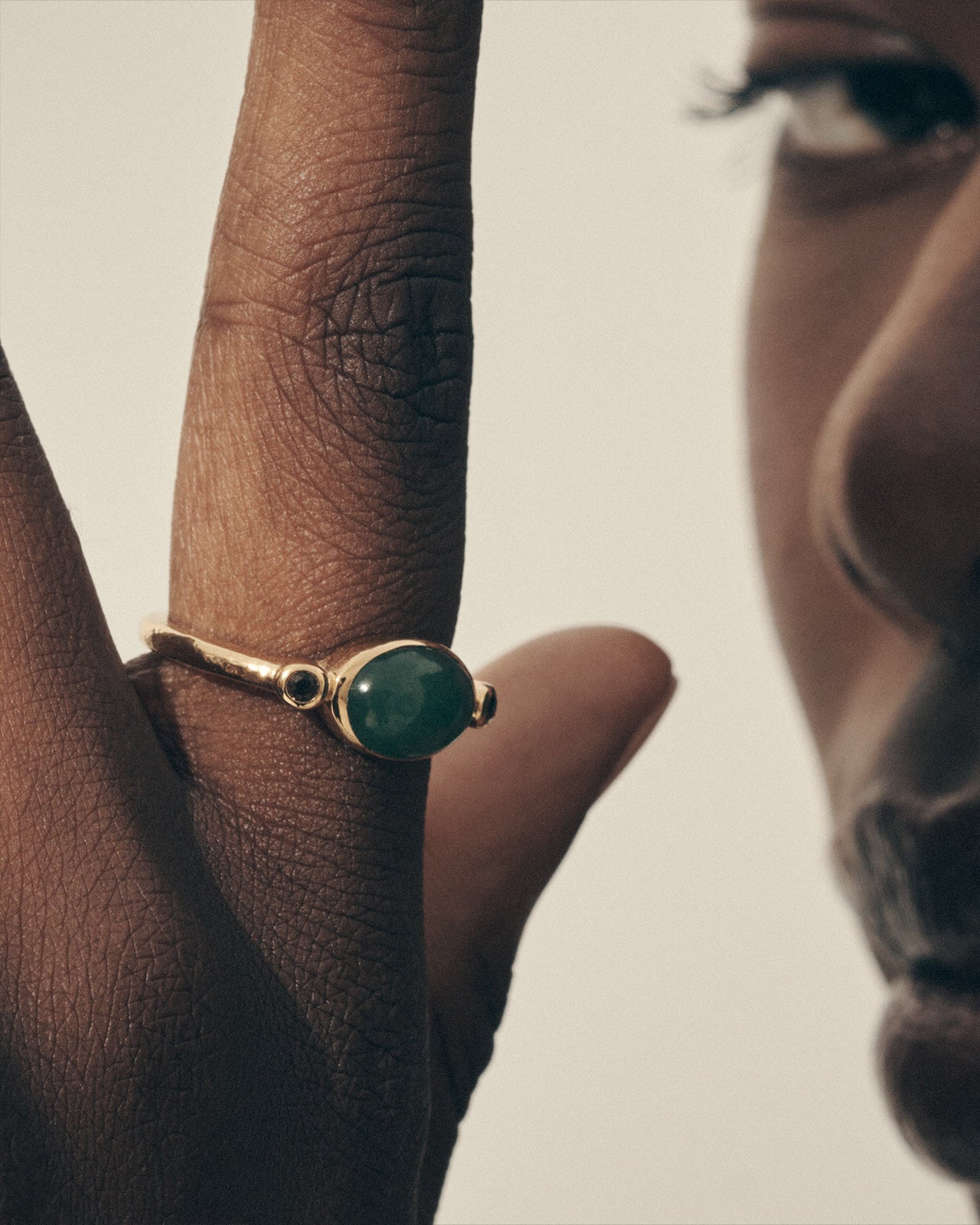 Temple of the Sun Opis Ring Gold Vermeil