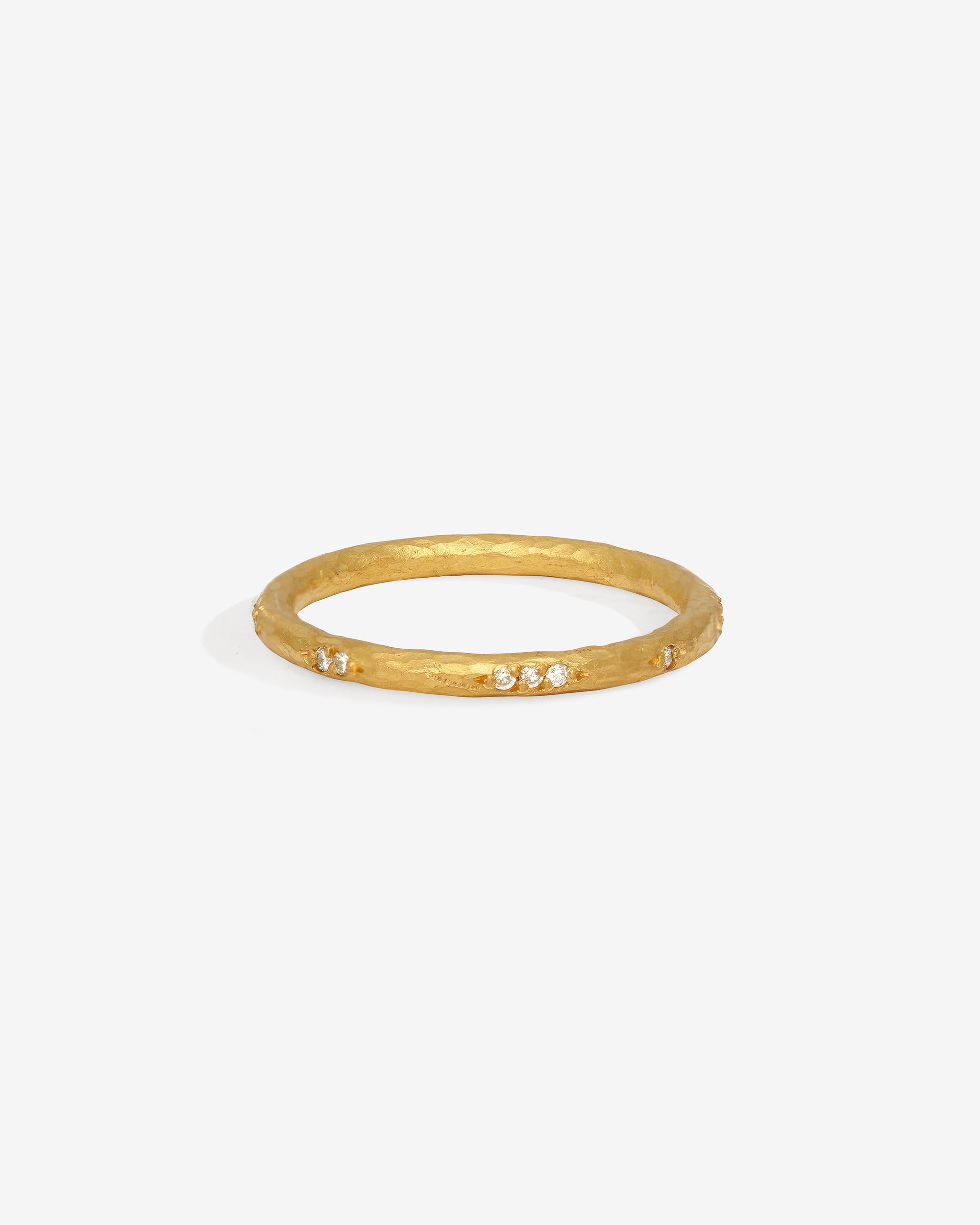 Temple of the Sun Patara Stacking Ring Diamond Solid Gold