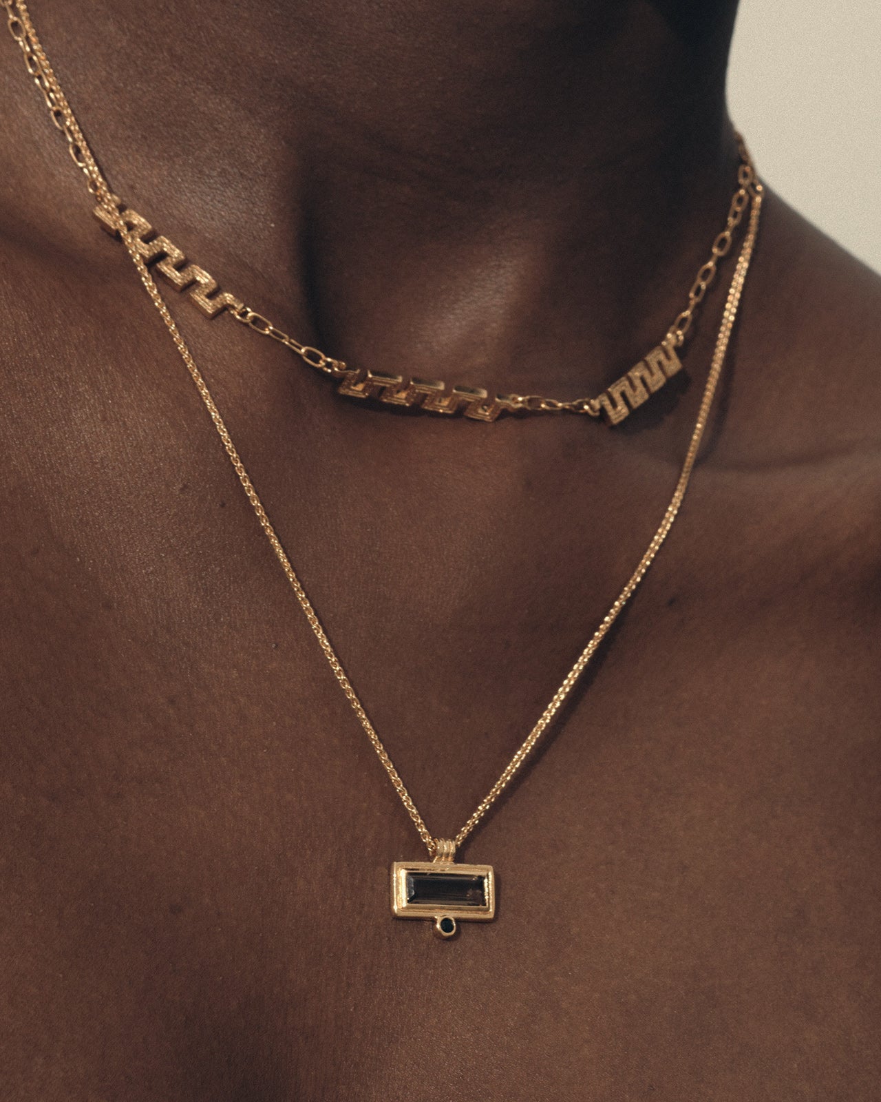 Temple of the Sun Pele Necklace Gold Vermeil