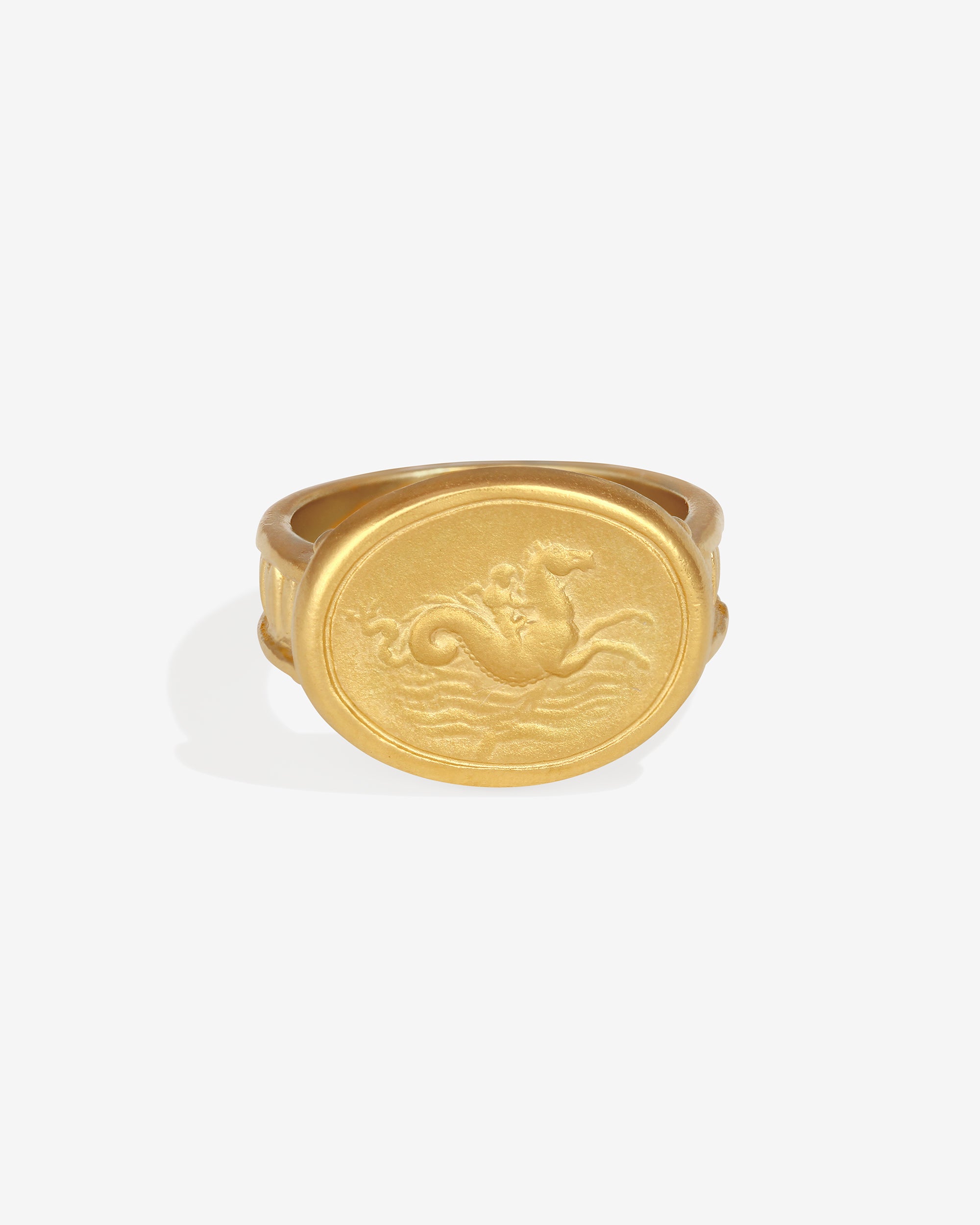 Temple of the Sun Poseidon Ring Gold Vermeil
