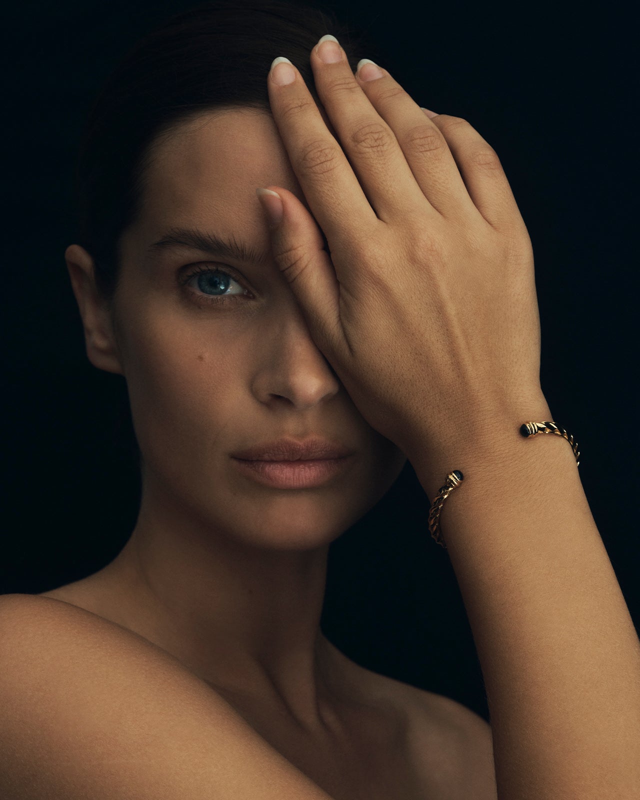 Temple of the Sun Priam Cuff Gold Vermeil