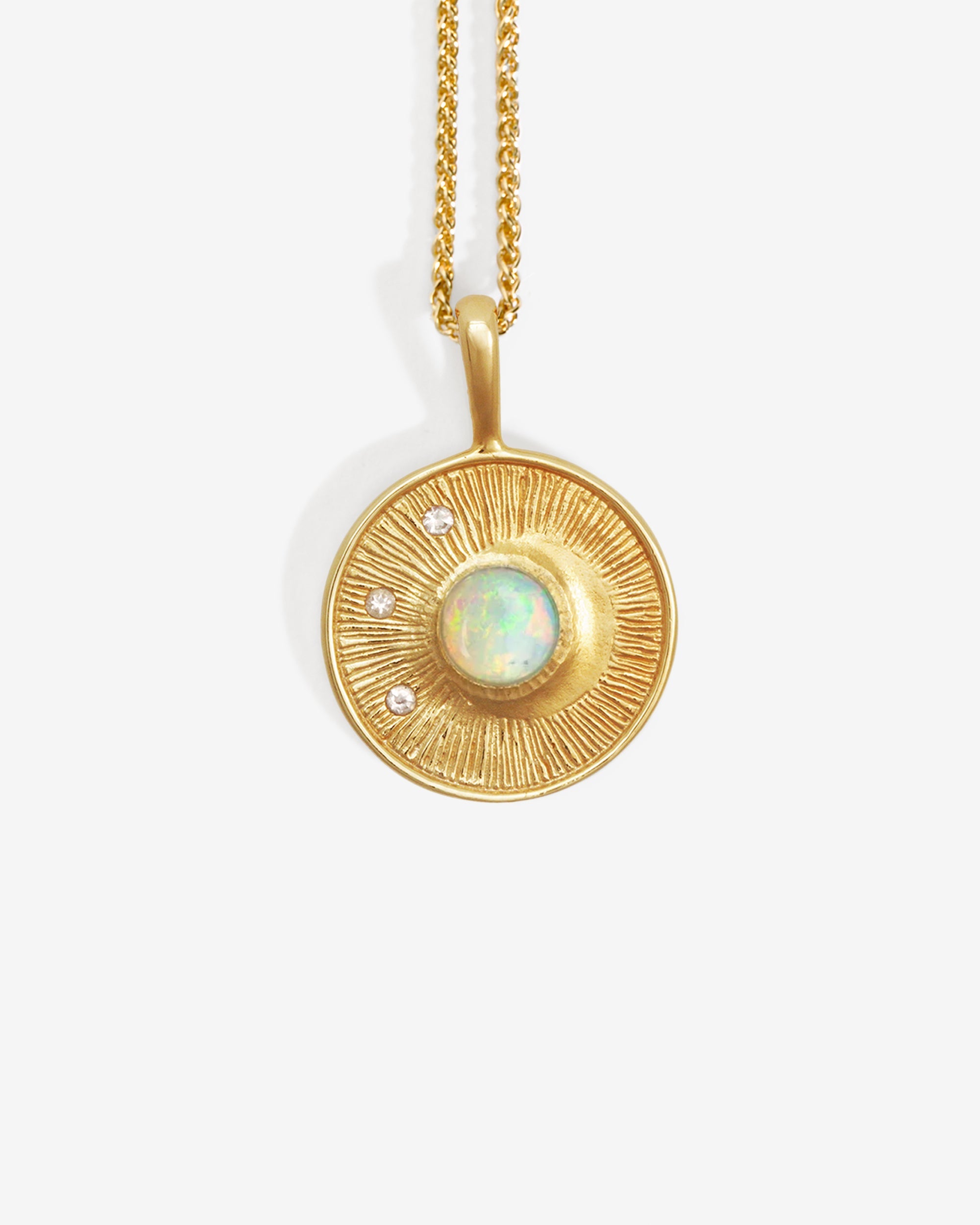 Temple of the Sun Radiance Necklace Gold Vermeil