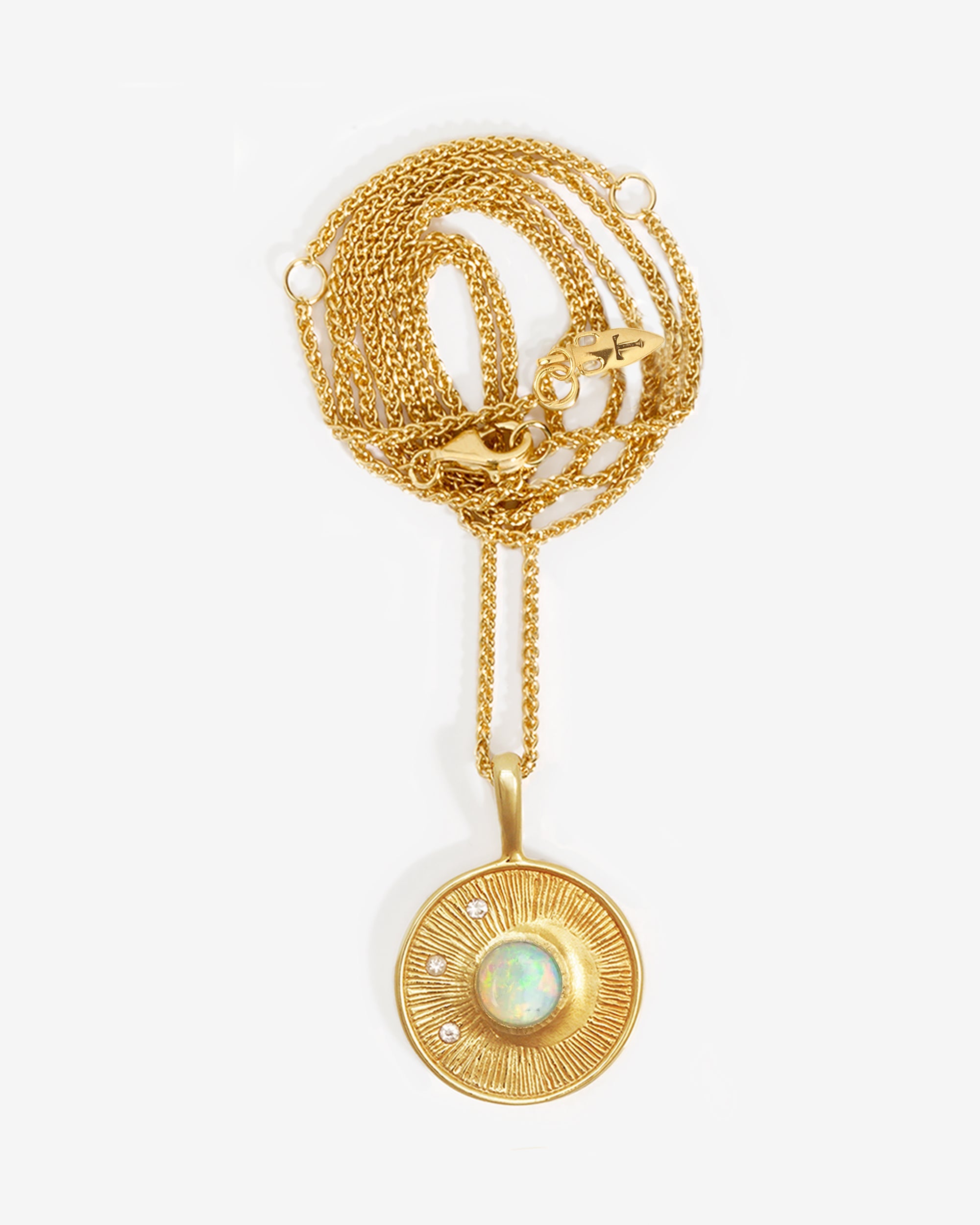 Temple of the Sun Radiance Necklace Gold Vermeil