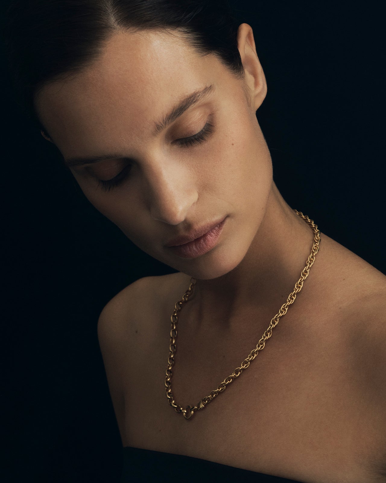 Temple of the Sun Rani Necklace Gold Vermeil