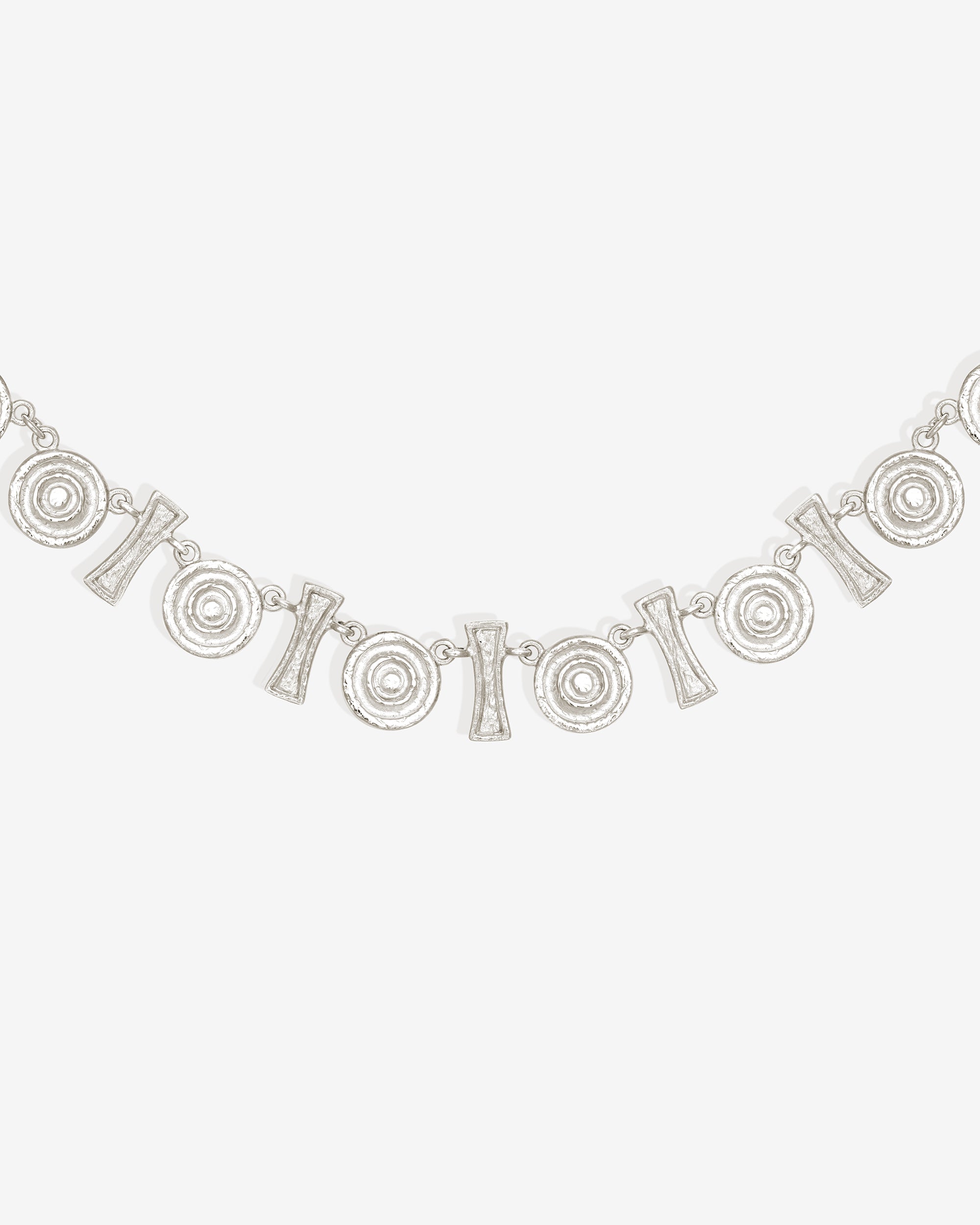 Temple of the Sun Reign Coin Chain Silver