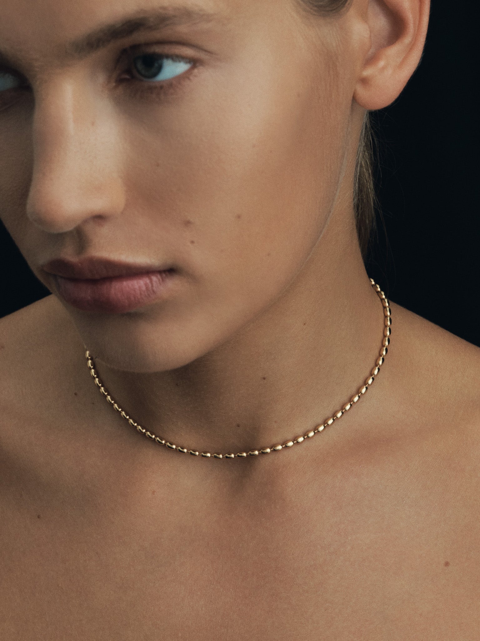 Temple of the Sun Remi Choker Gold Vermeil