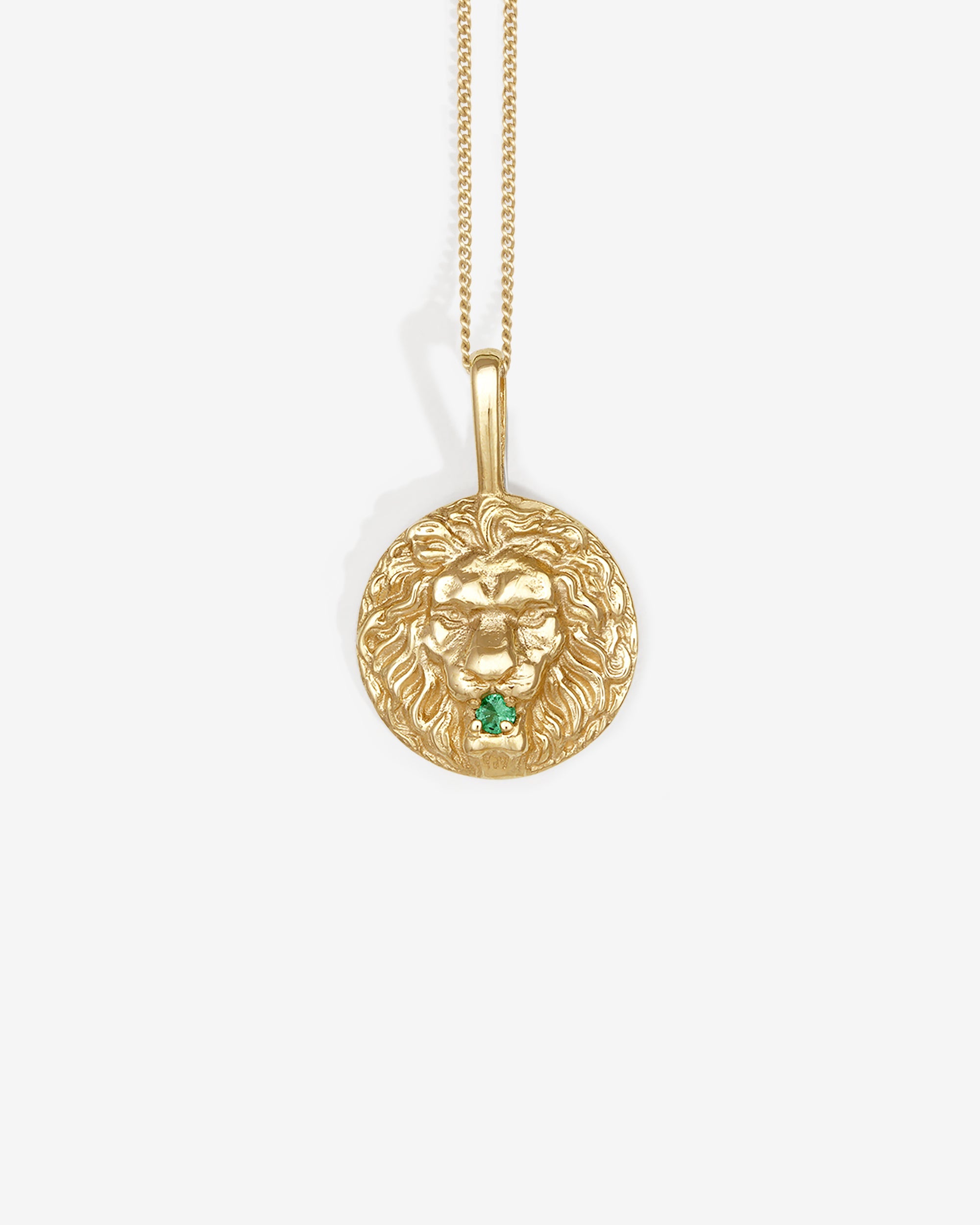 Temple of the Sun Roar Necklace Solid Gold