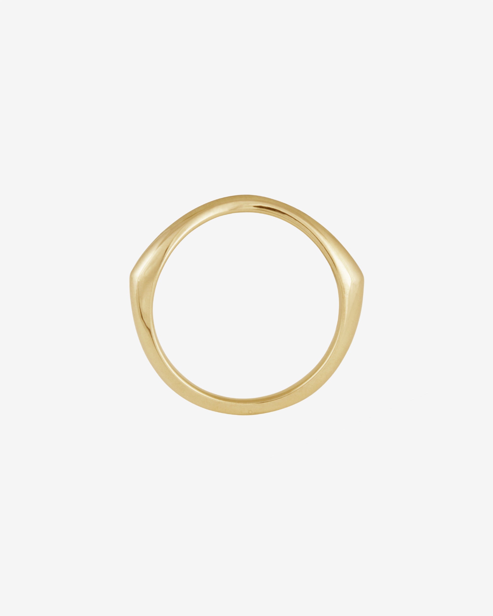 Temple of the Sun Saba Arch Ring Solid Gold
