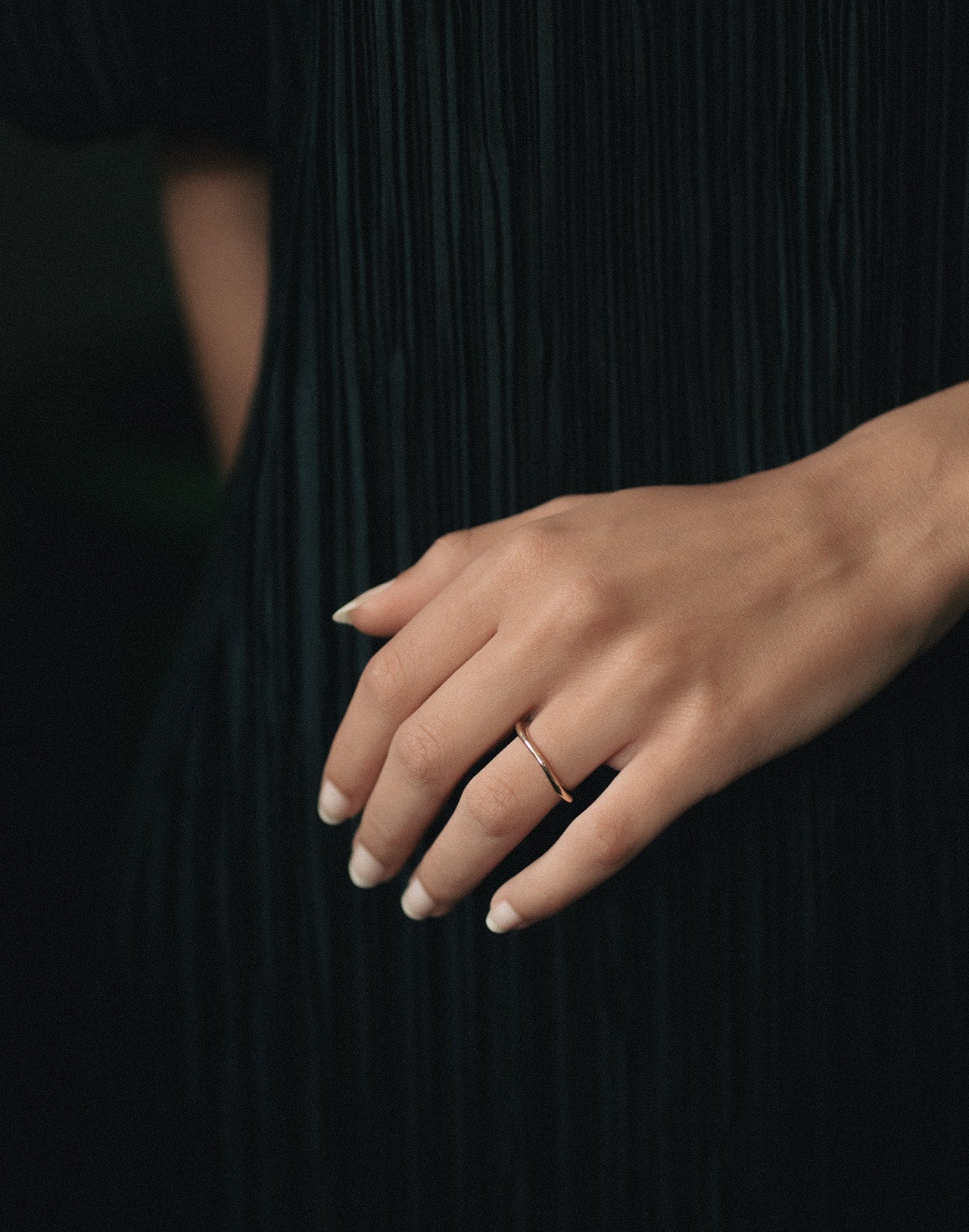 Temple of the Sun Saba Arch Ring Solid Gold