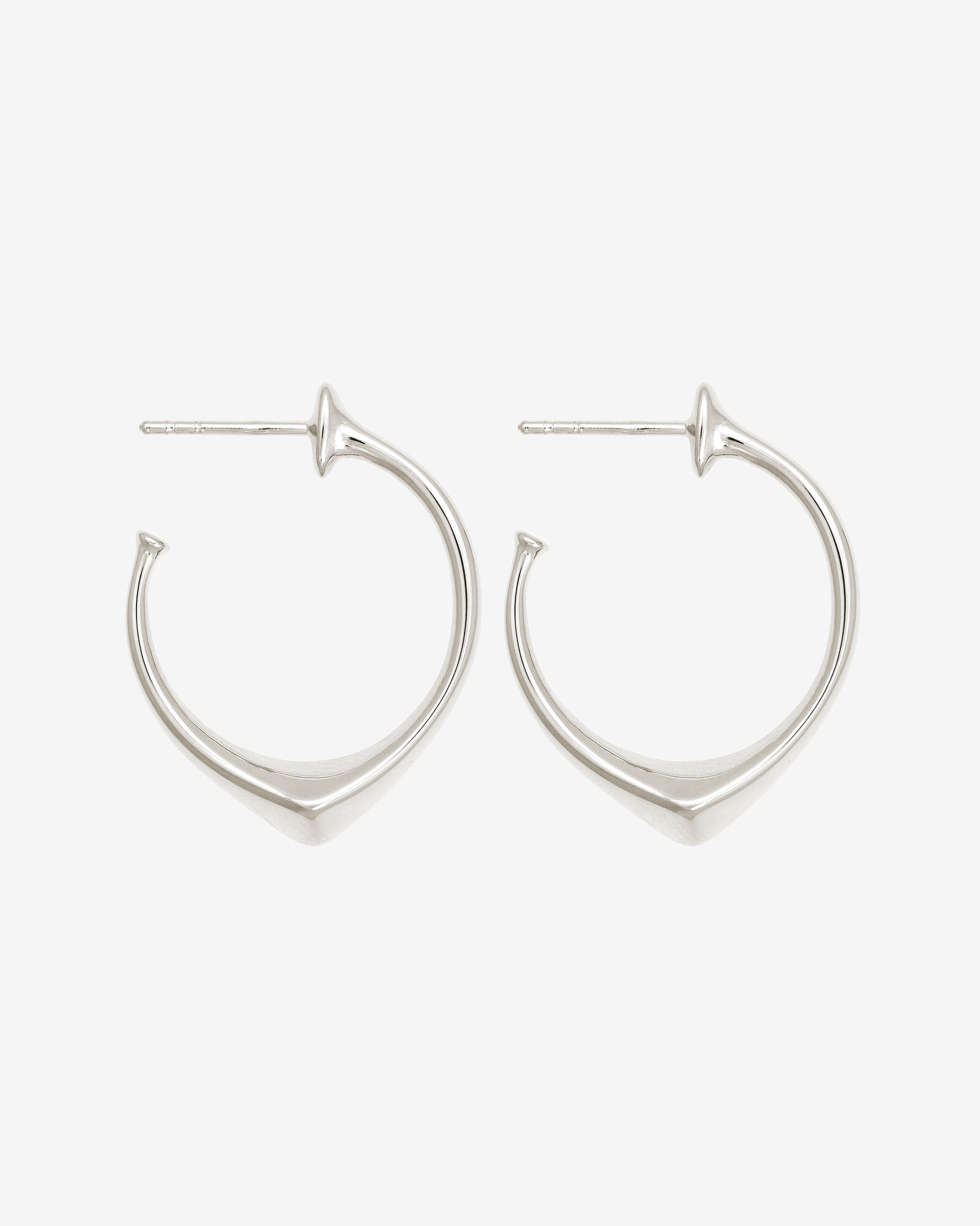 Temple of the Sun Saba Hoops Silver