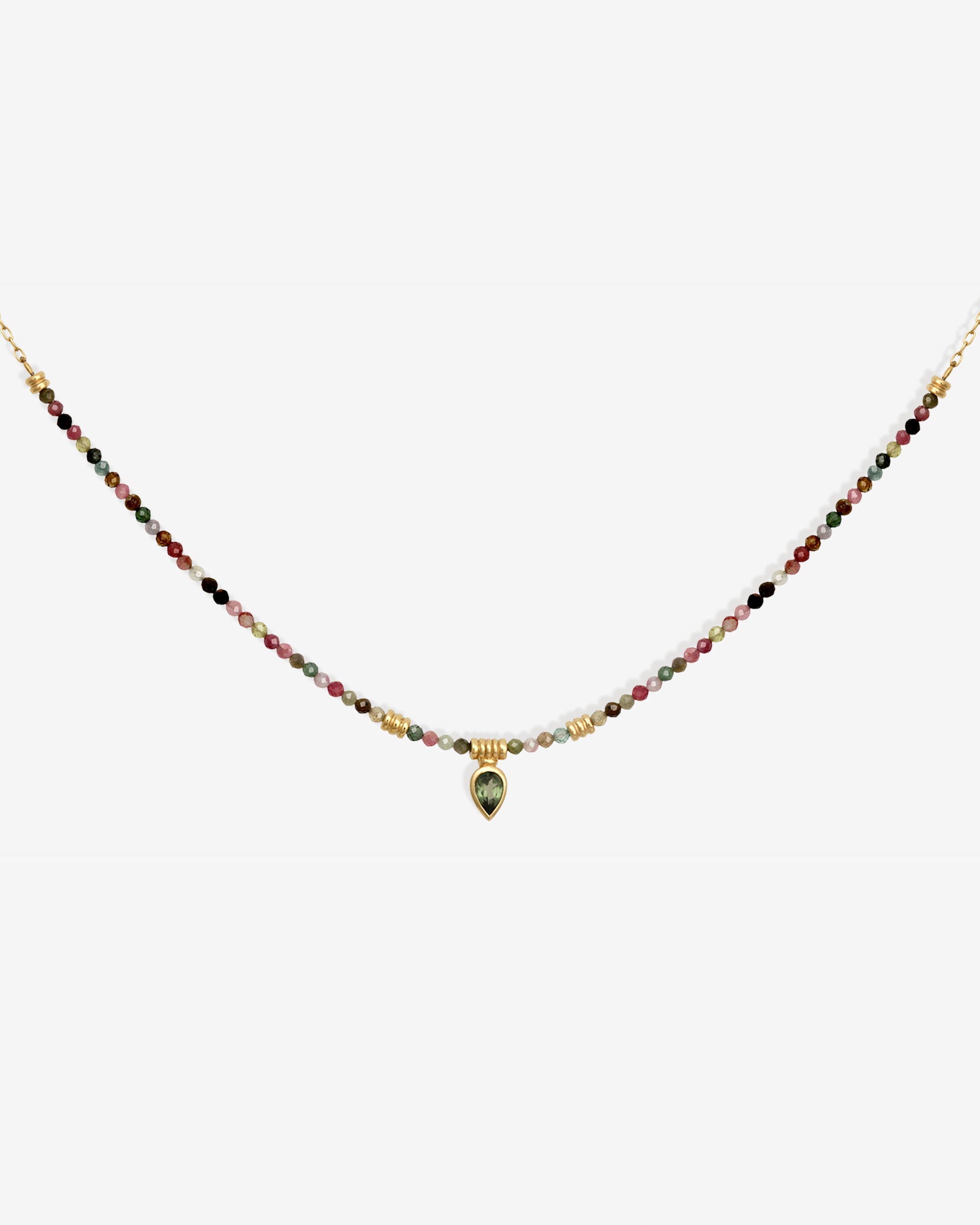 Temple of the Sun Santorini Necklace Gold Vermeil