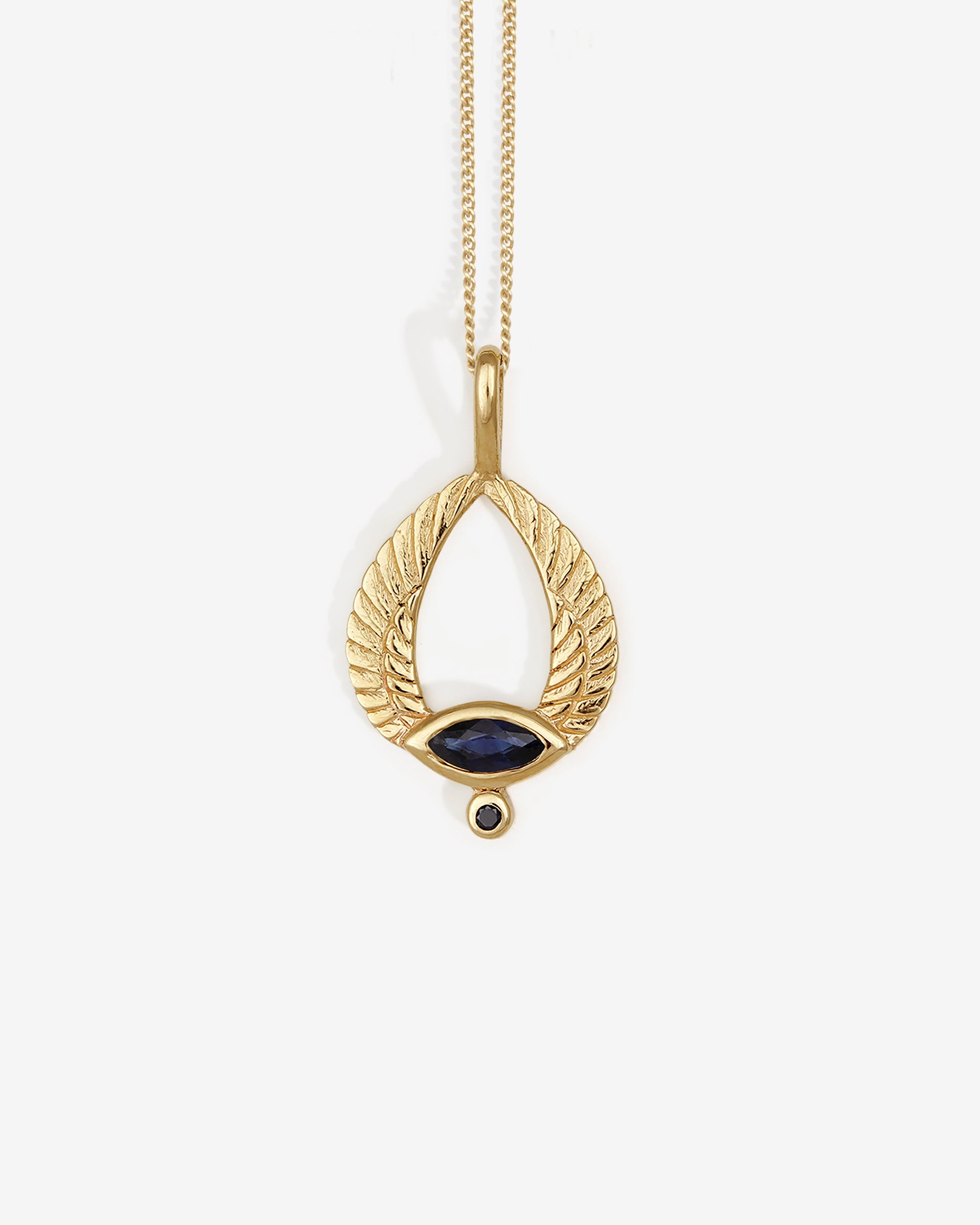 Temple of the Sun Sekh Necklace Solid Gold