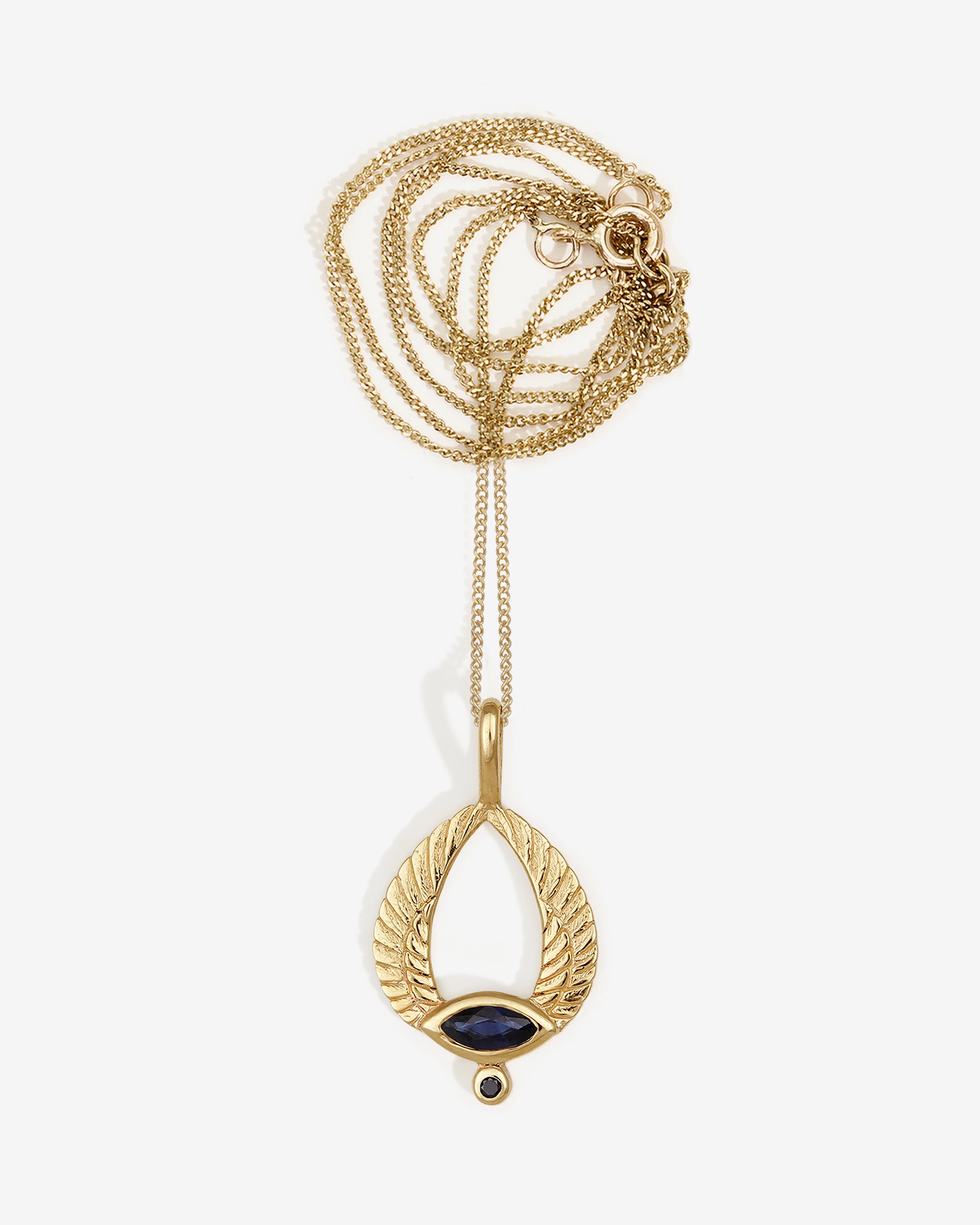 Temple of the Sun Sekh Necklace Solid Gold