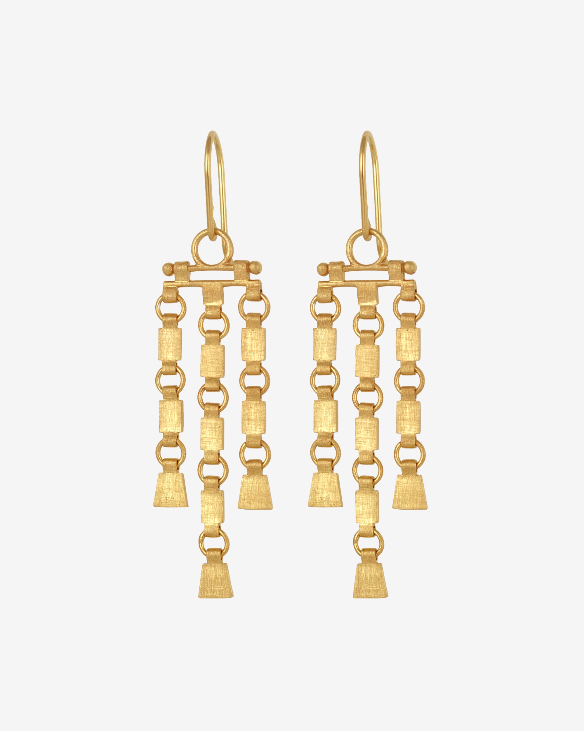 Temple of the Sun Sharni Earrings Gold Vermeil