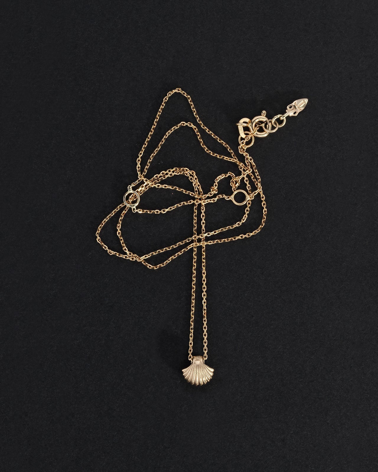Temple of the Sun Sia Sliding Necklace Solid Gold