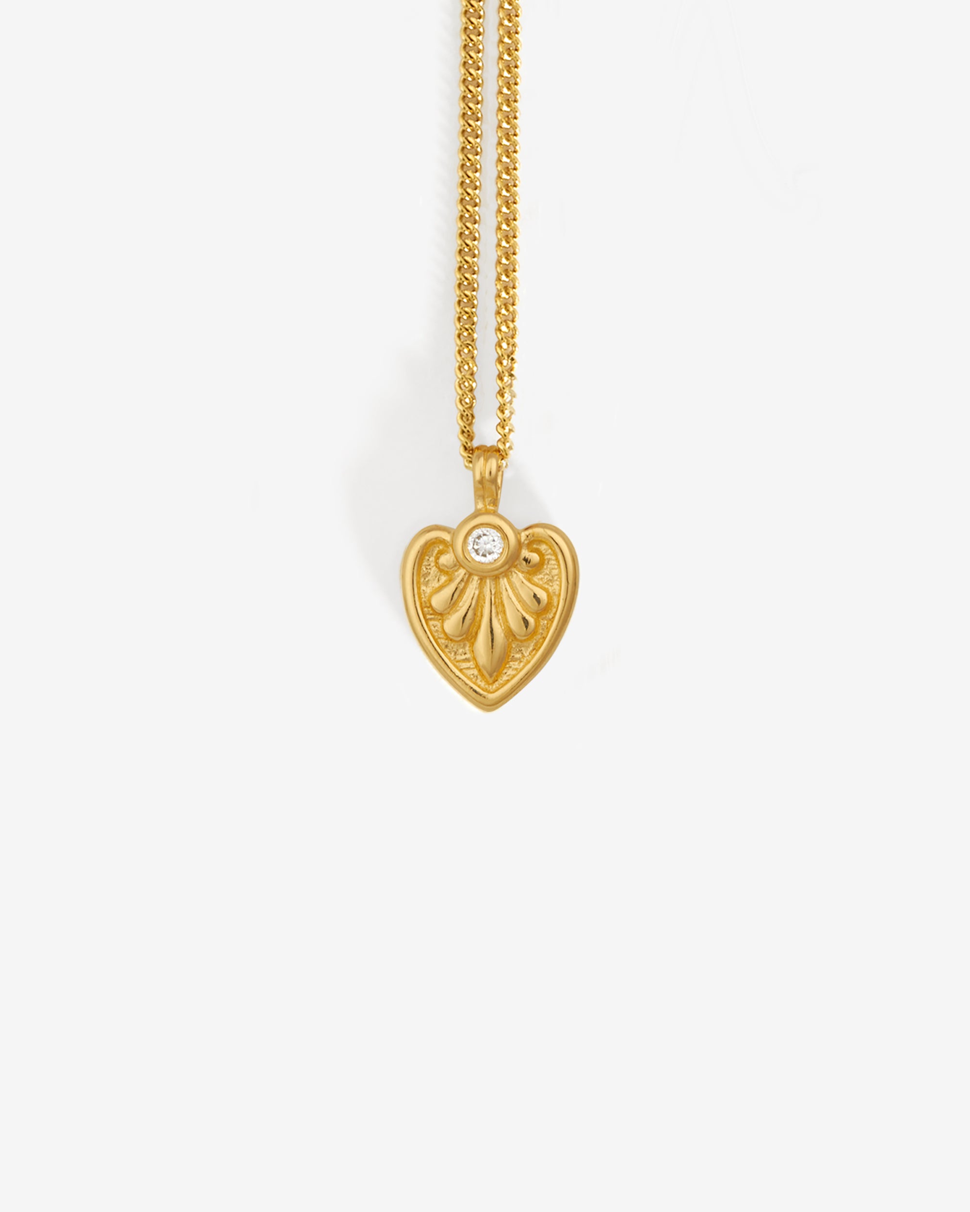 Temple of the Sun Silph Necklace Gold Vermeil