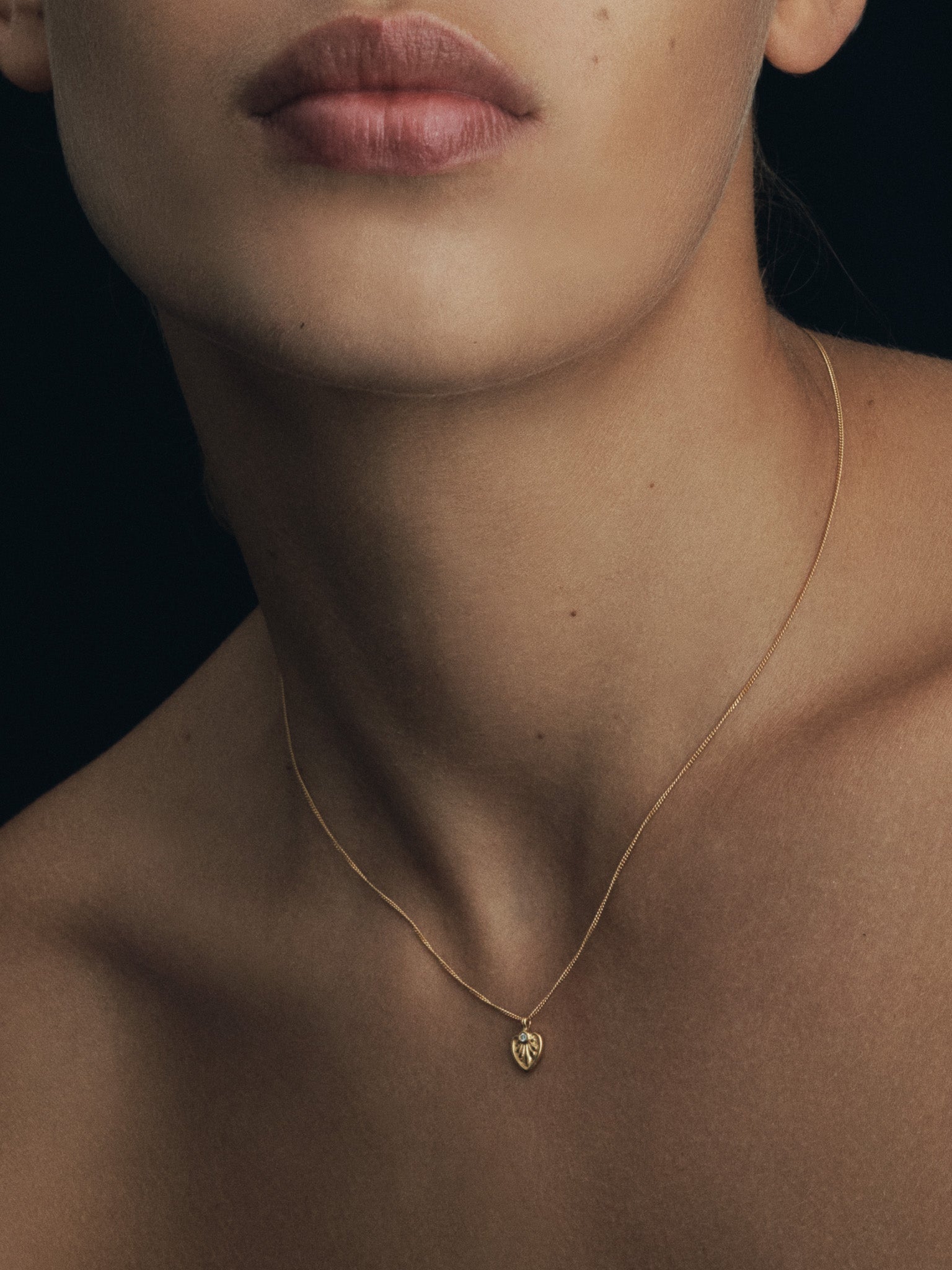 Temple of the Sun Silph Necklace Gold Vermeil