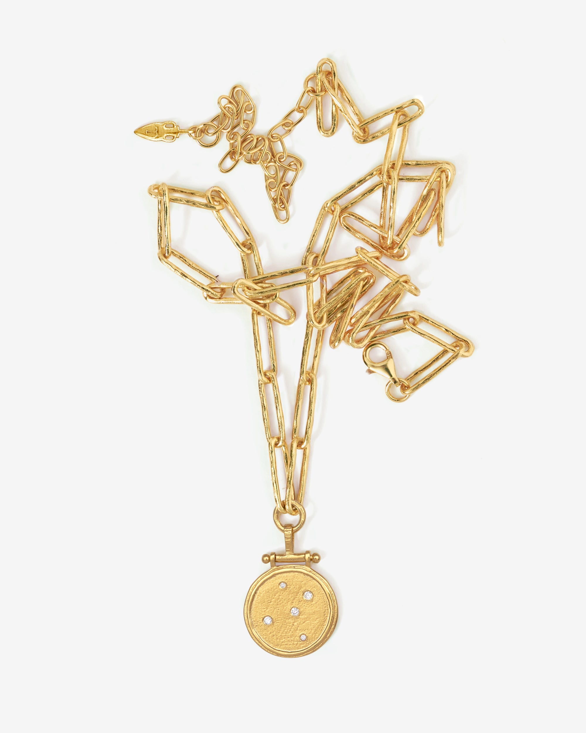 Temple of the Sun Sirius Necklace Gold Vermeil