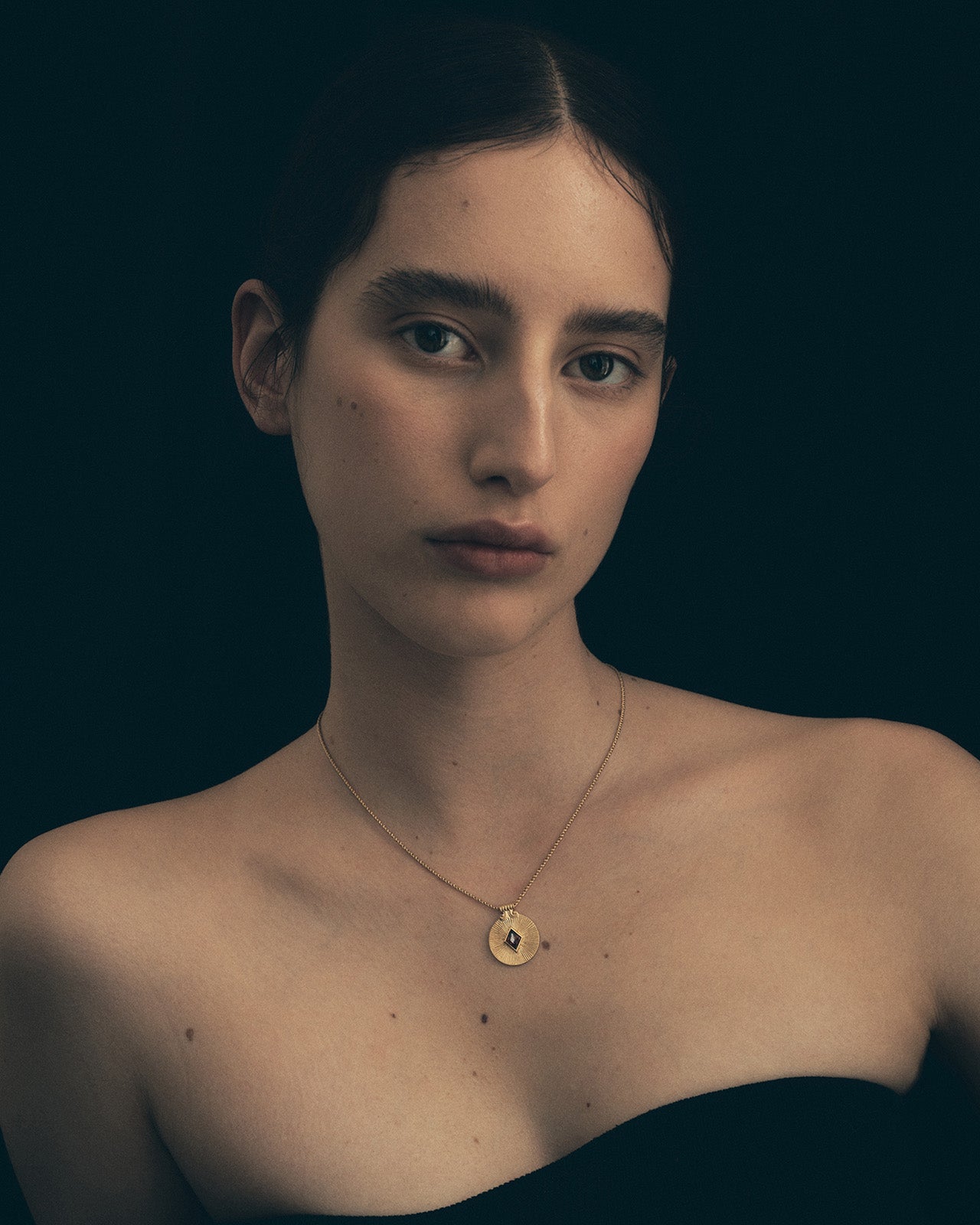 Temple of the Sun Sol Necklace Gold Vermeil