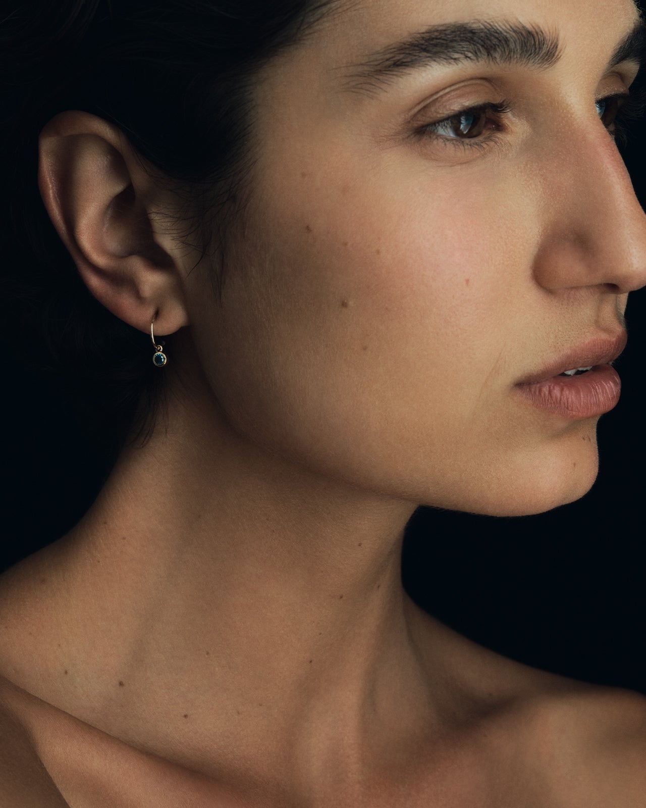 Temple of the Sun Sollus Single Earring Solid Gold