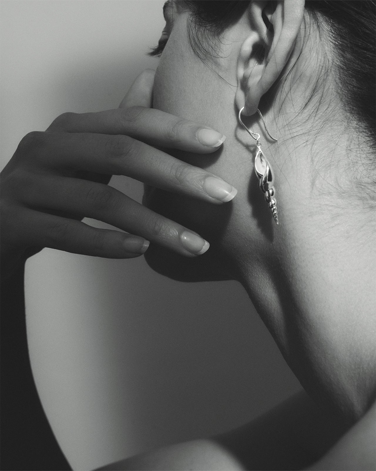 Temple of the Sun Spire Earrings Silver