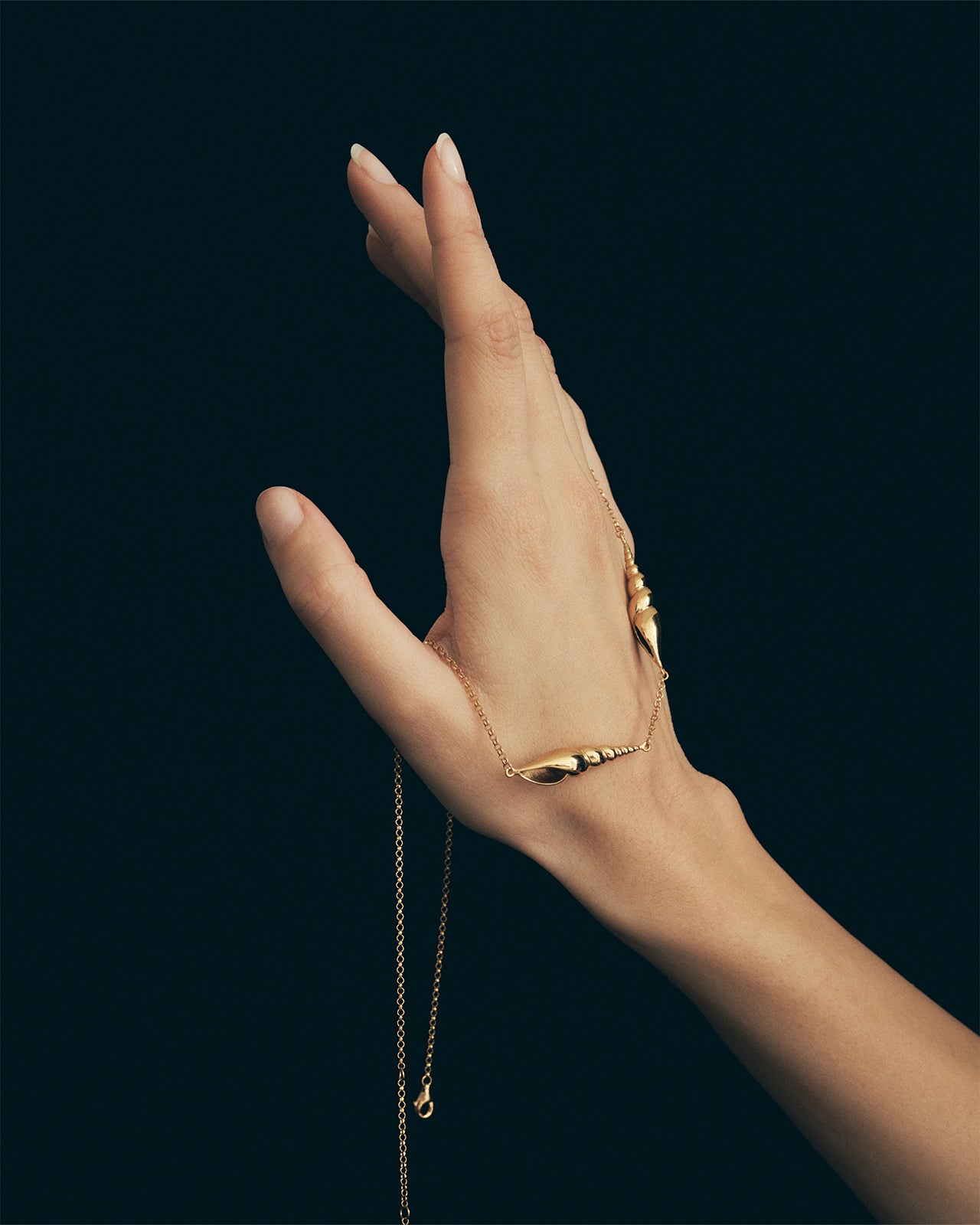 Temple of the Sun Spire Necklace Gold Vermeil