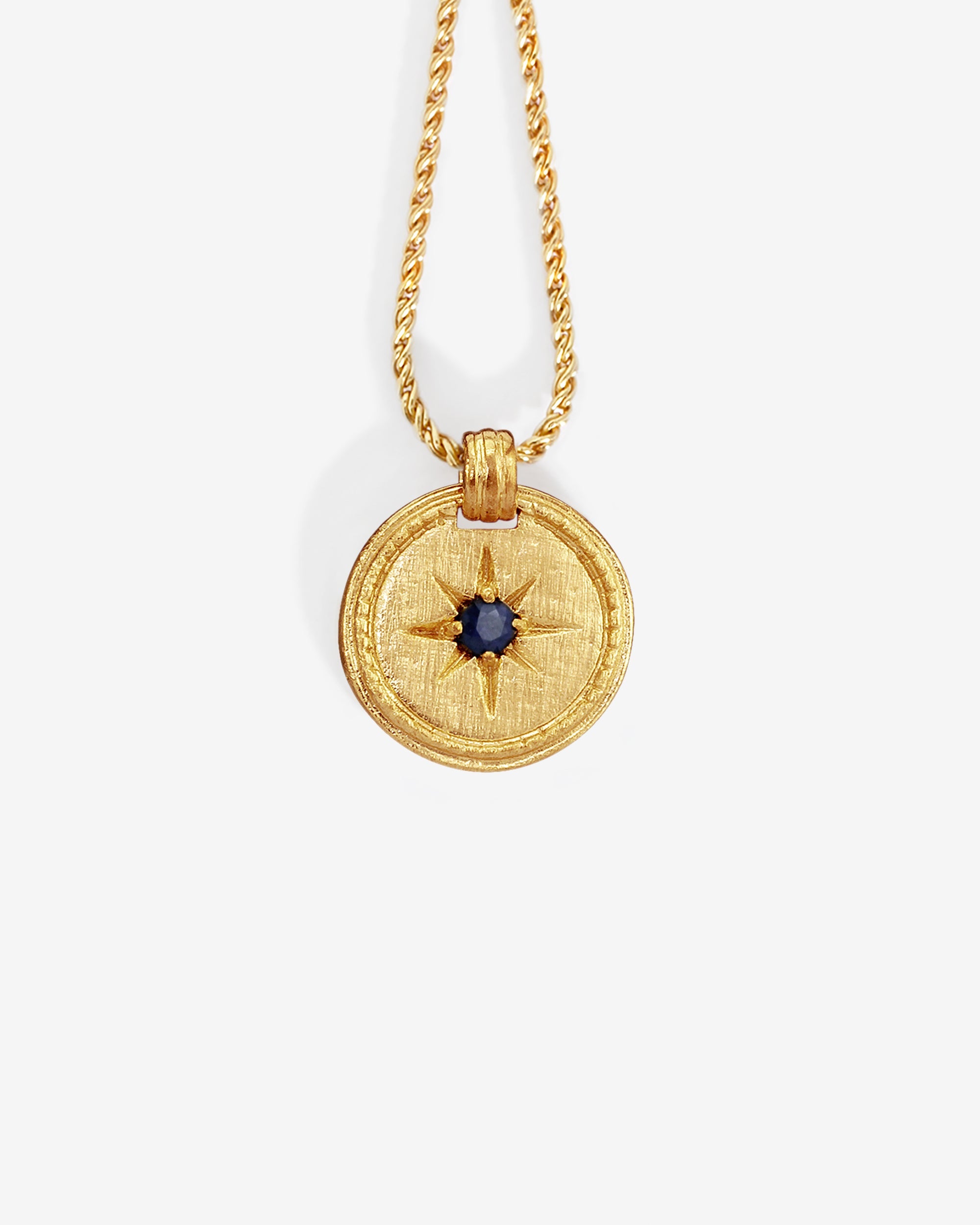 Temple of the Sun Stella Necklace Gold Vermeil