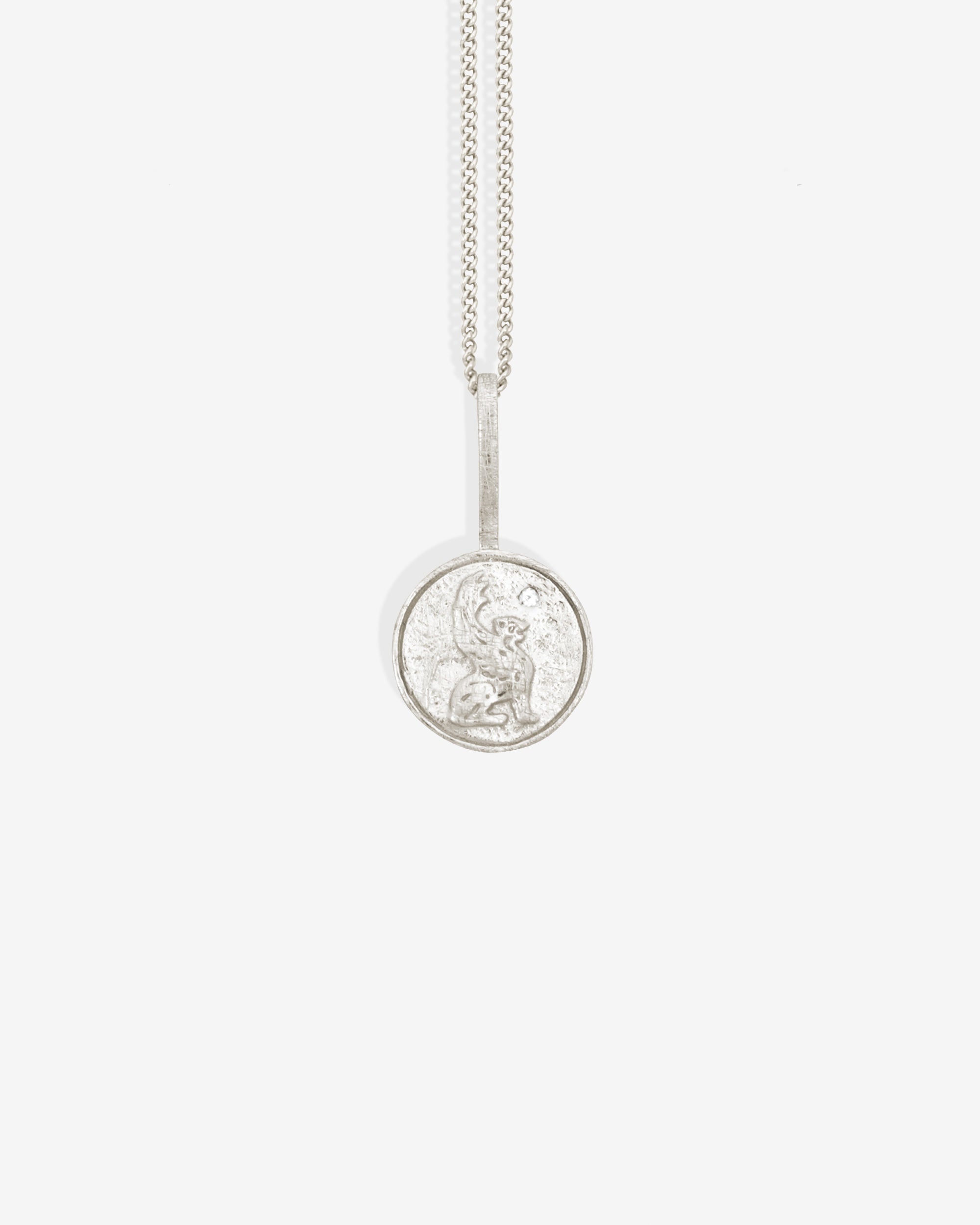 Temple of the Sun Sun Lovers Necklace Silver