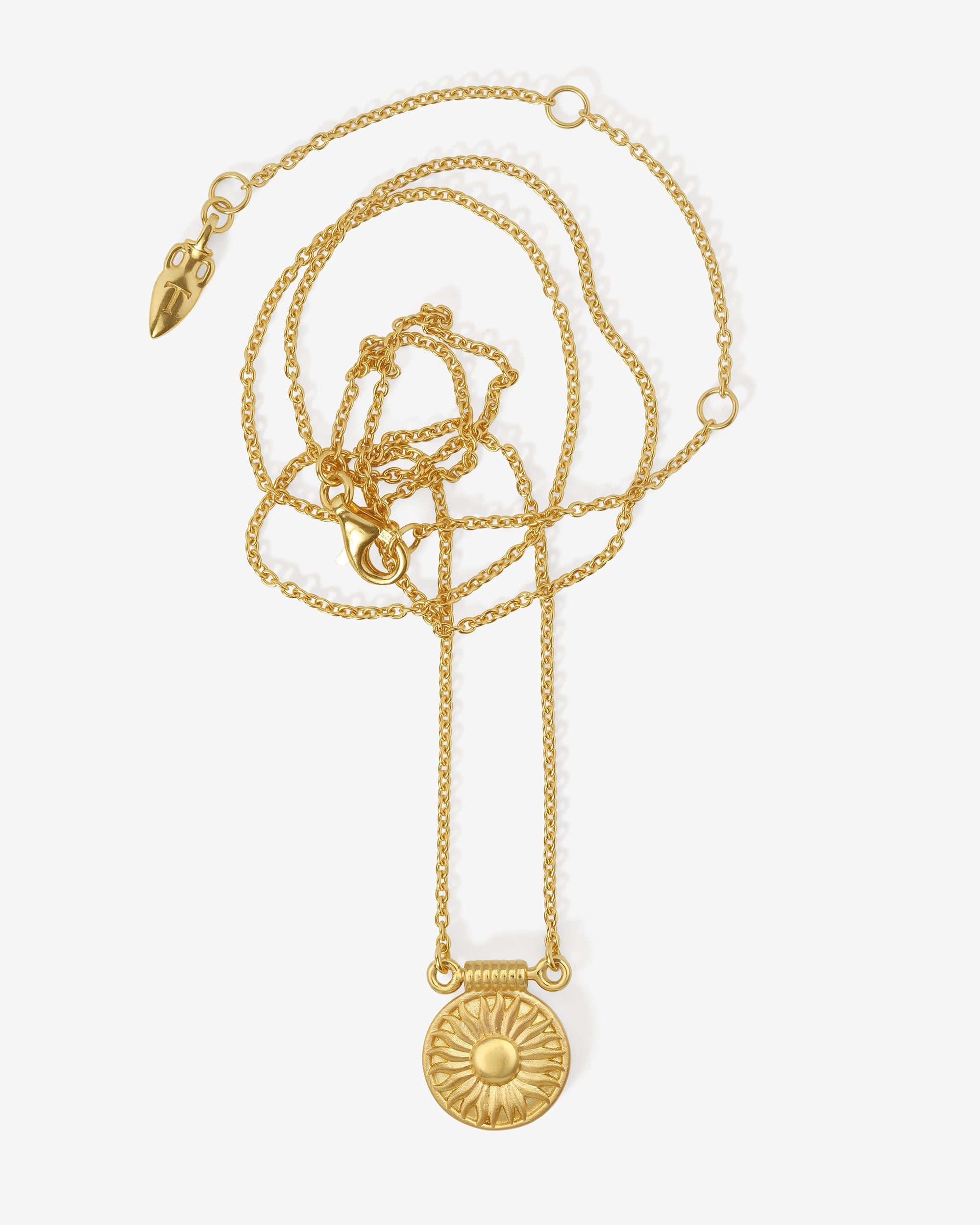 Temple of the Sun Sunny Necklace Gold Vermeil