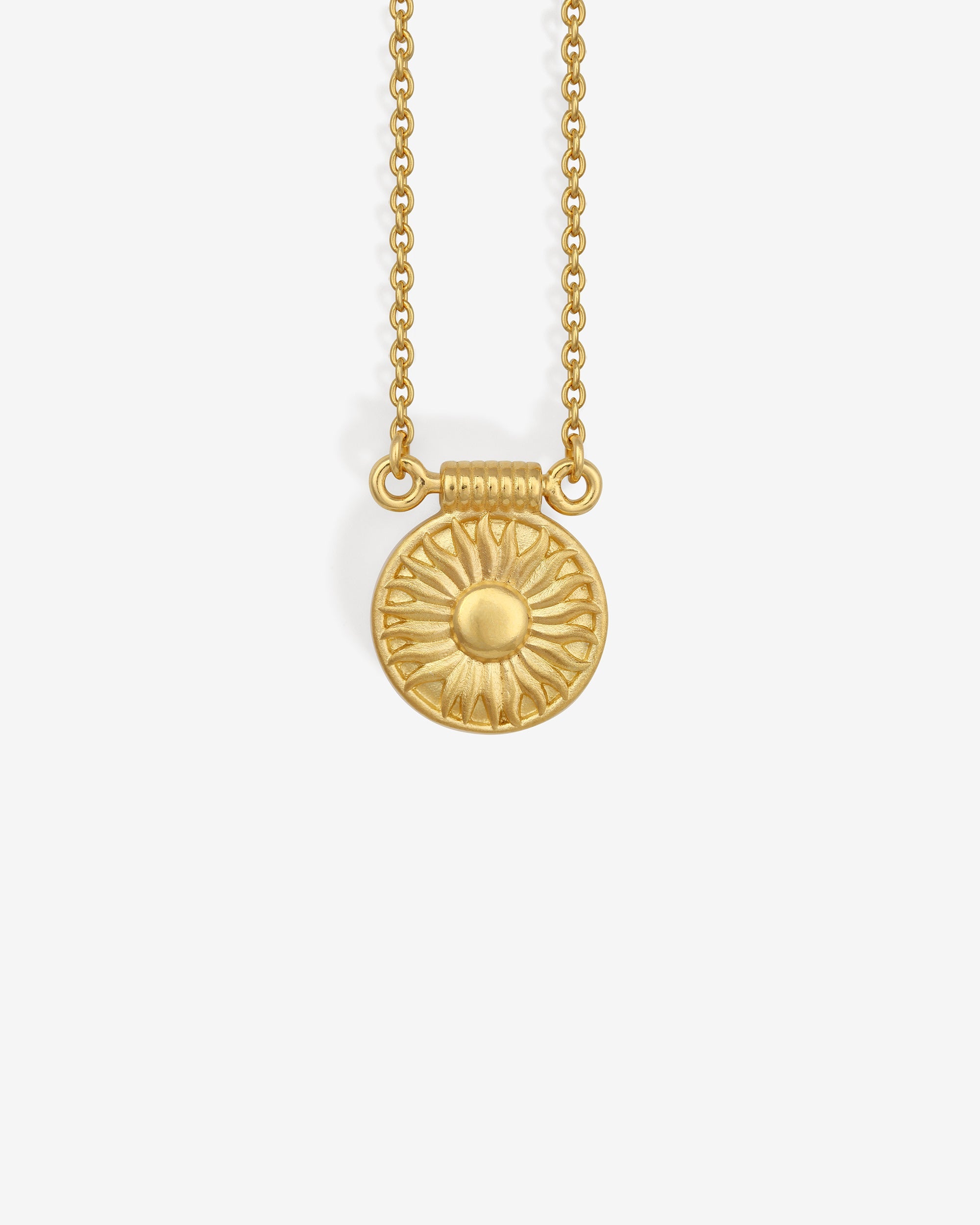 Temple of the Sun Sunny Necklace Gold Vermeil