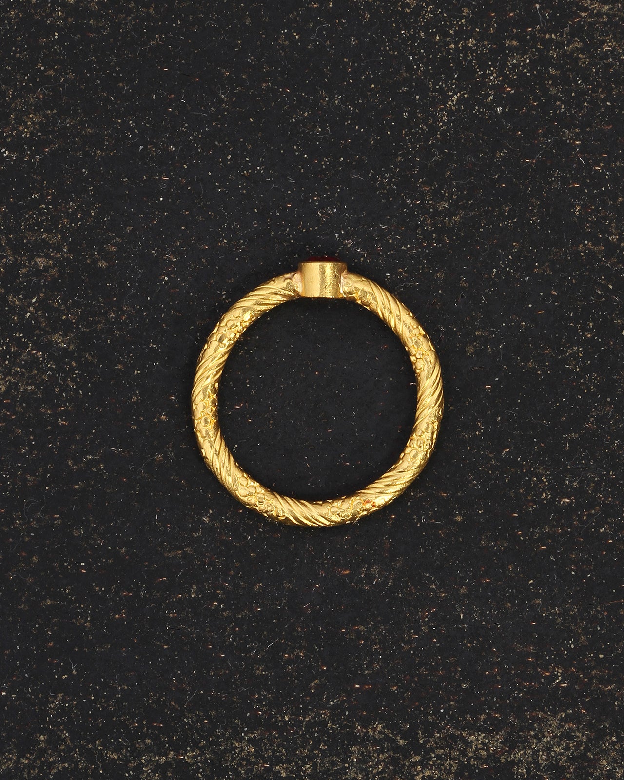 Temple of the Sun Suri Ring Ruby Solid Gold