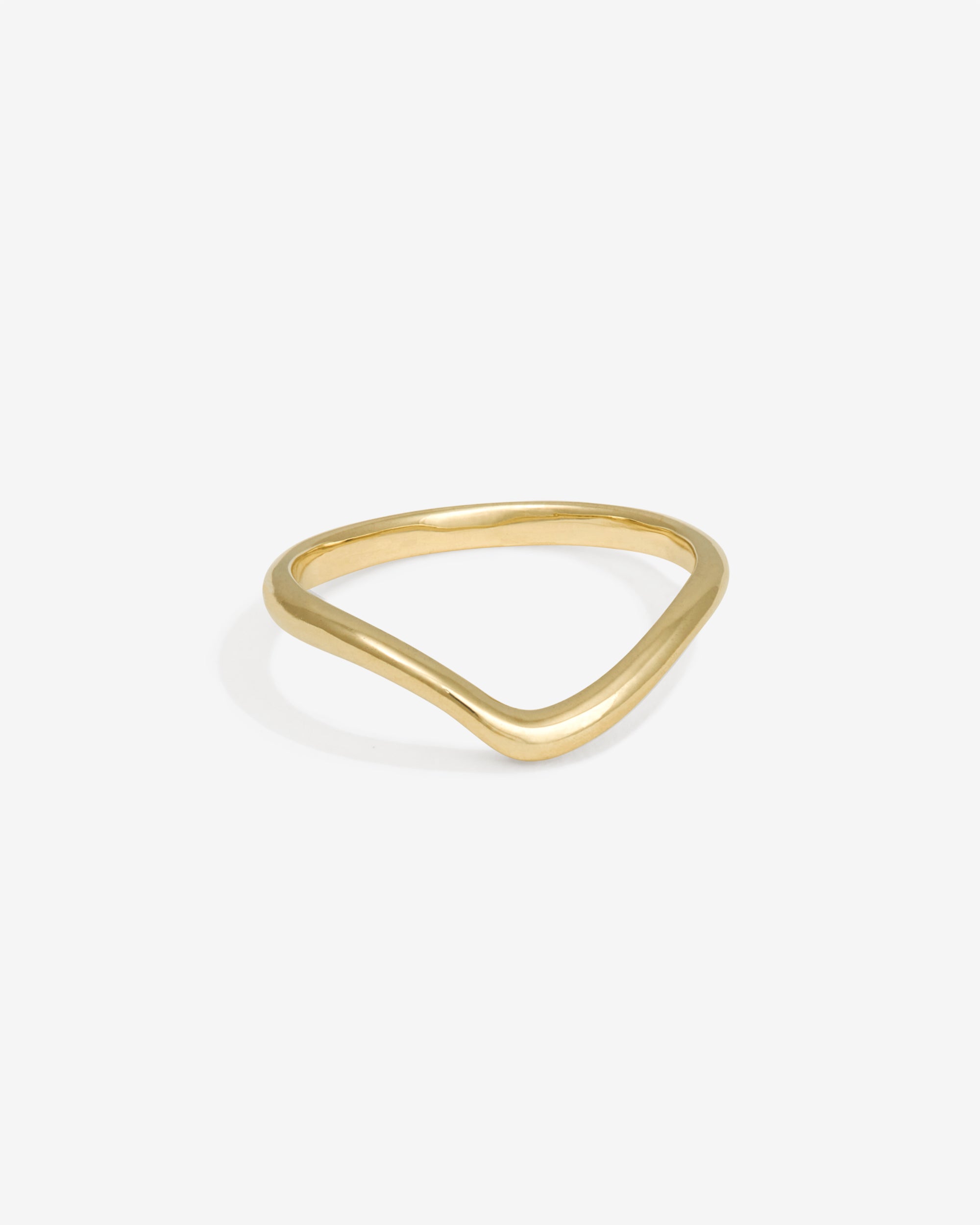 Temple of the Sun Synergy Arch Ring Solid Gold