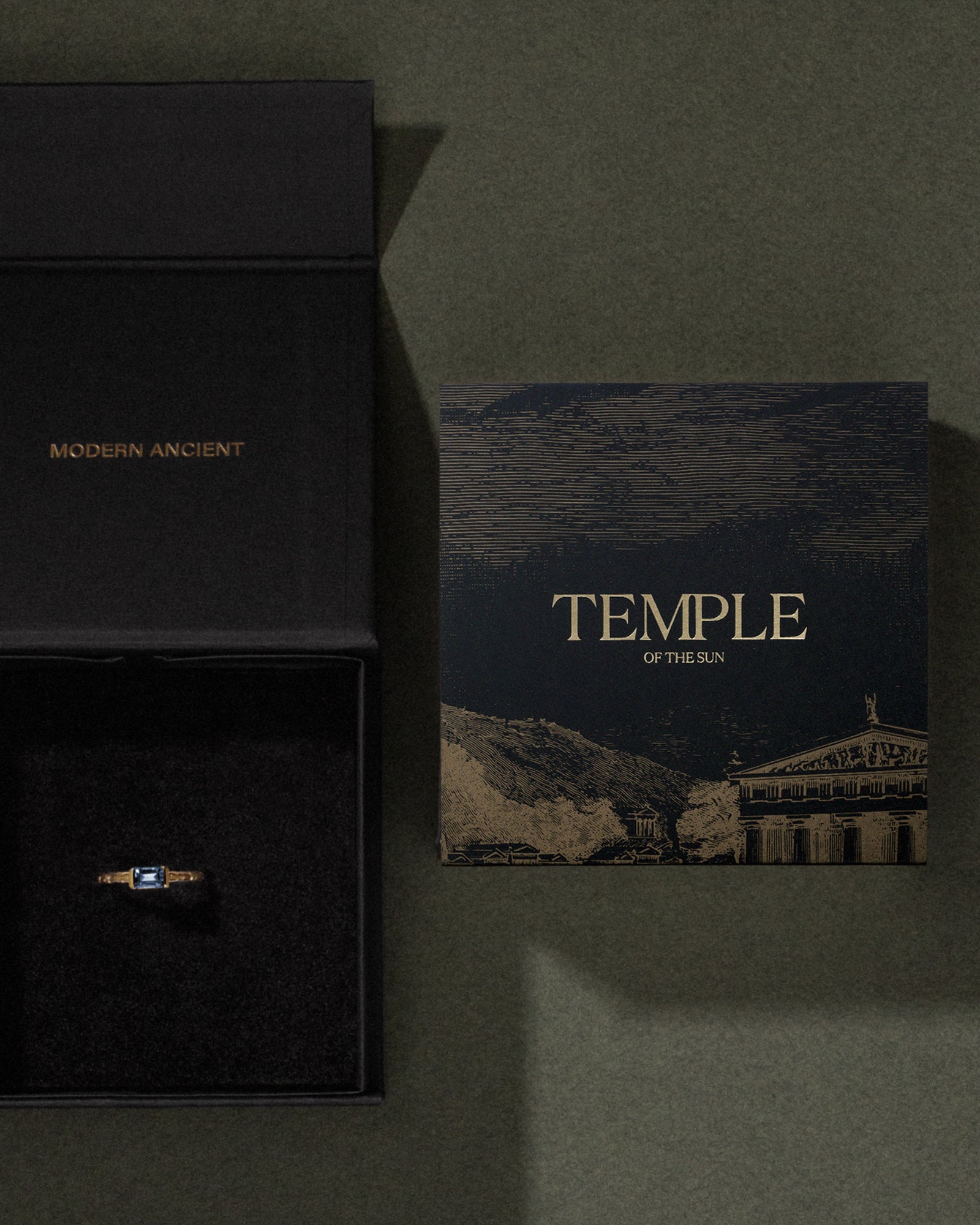 Temple of the Sun Talis Earrings Gold Vermeil