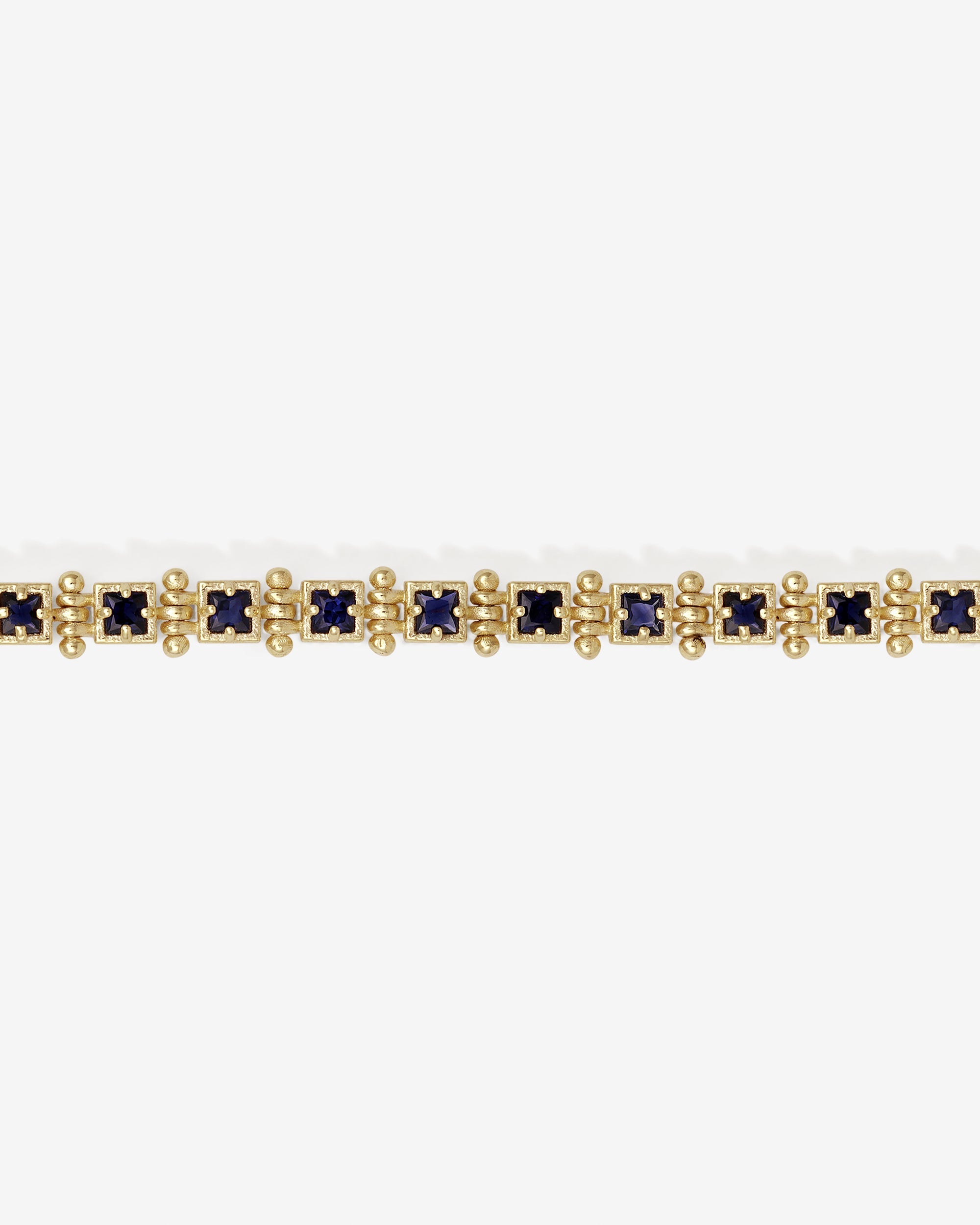Temple of the Sun Theia Princess Bracelet Sapphire Solid Gold