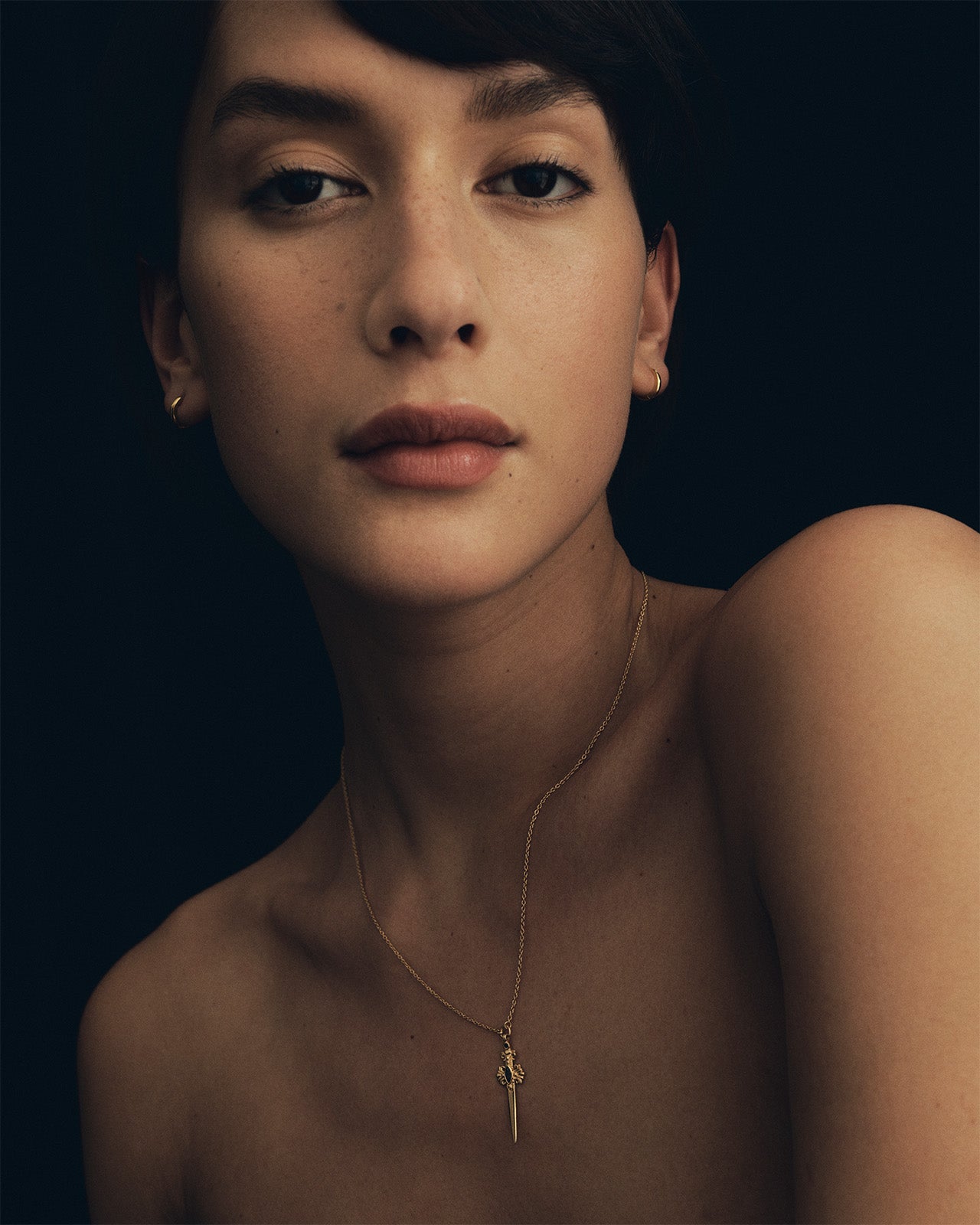 Temple of the Sun Themis Necklace Gold Vermeil