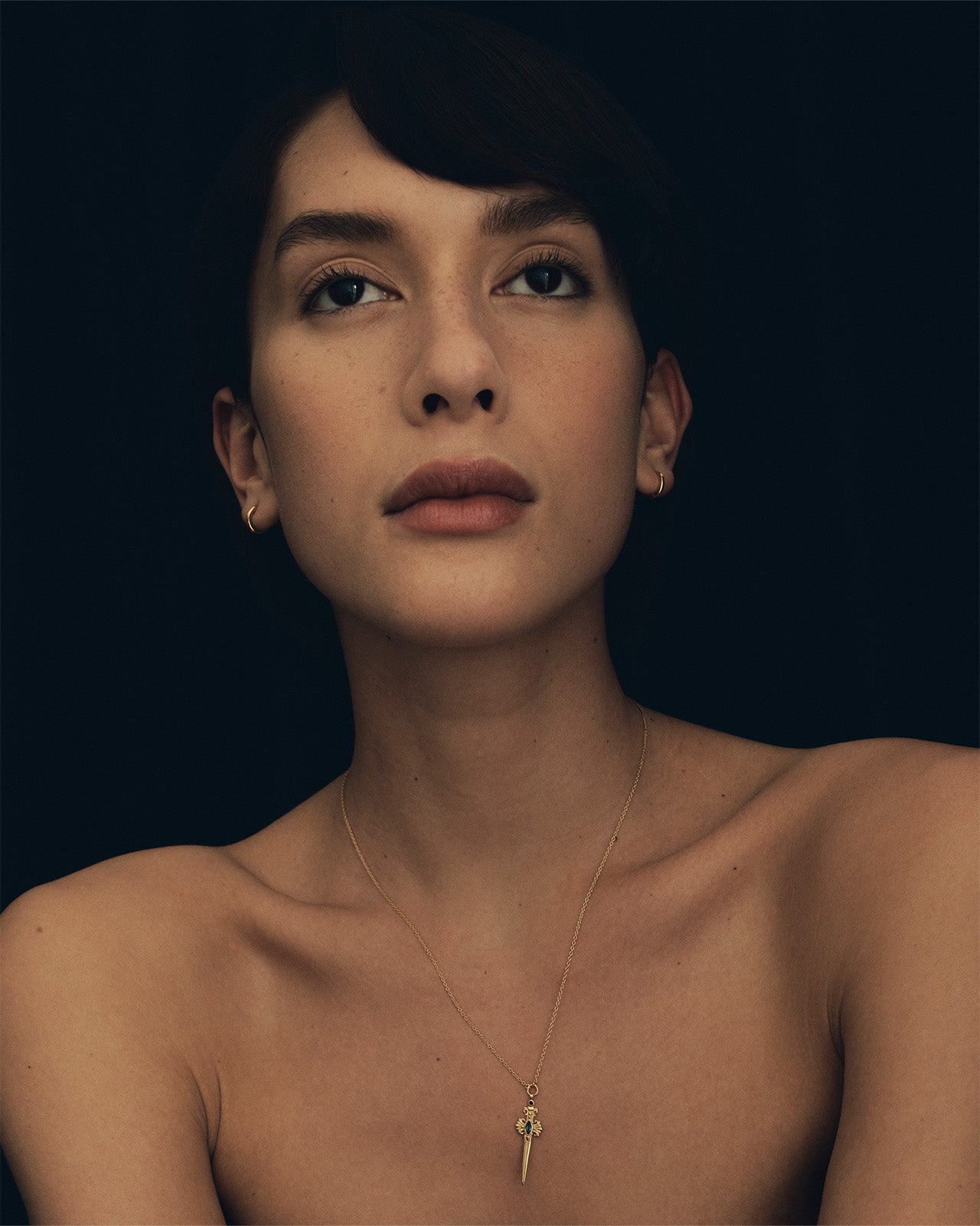 Temple of the Sun Themis Necklace Gold Vermeil