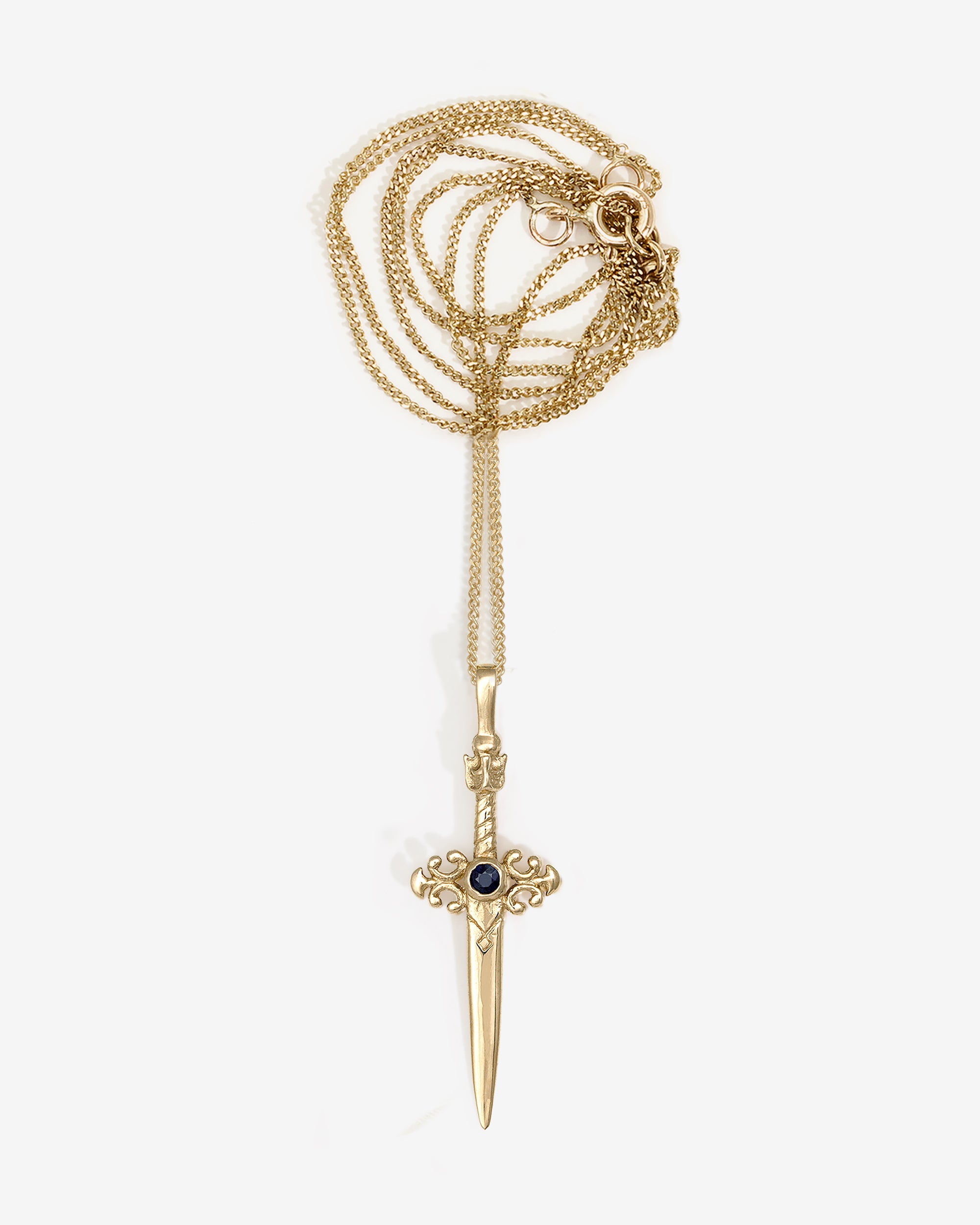 Temple of the Sun Themis Necklace Small Solid Gold