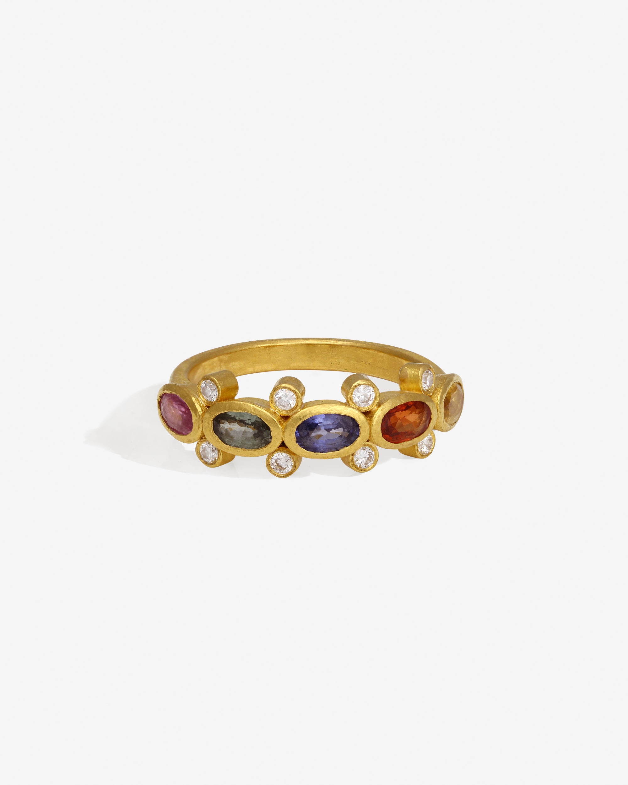 Temple of the Sun Topkapi Ring Sapphire Solid Gold