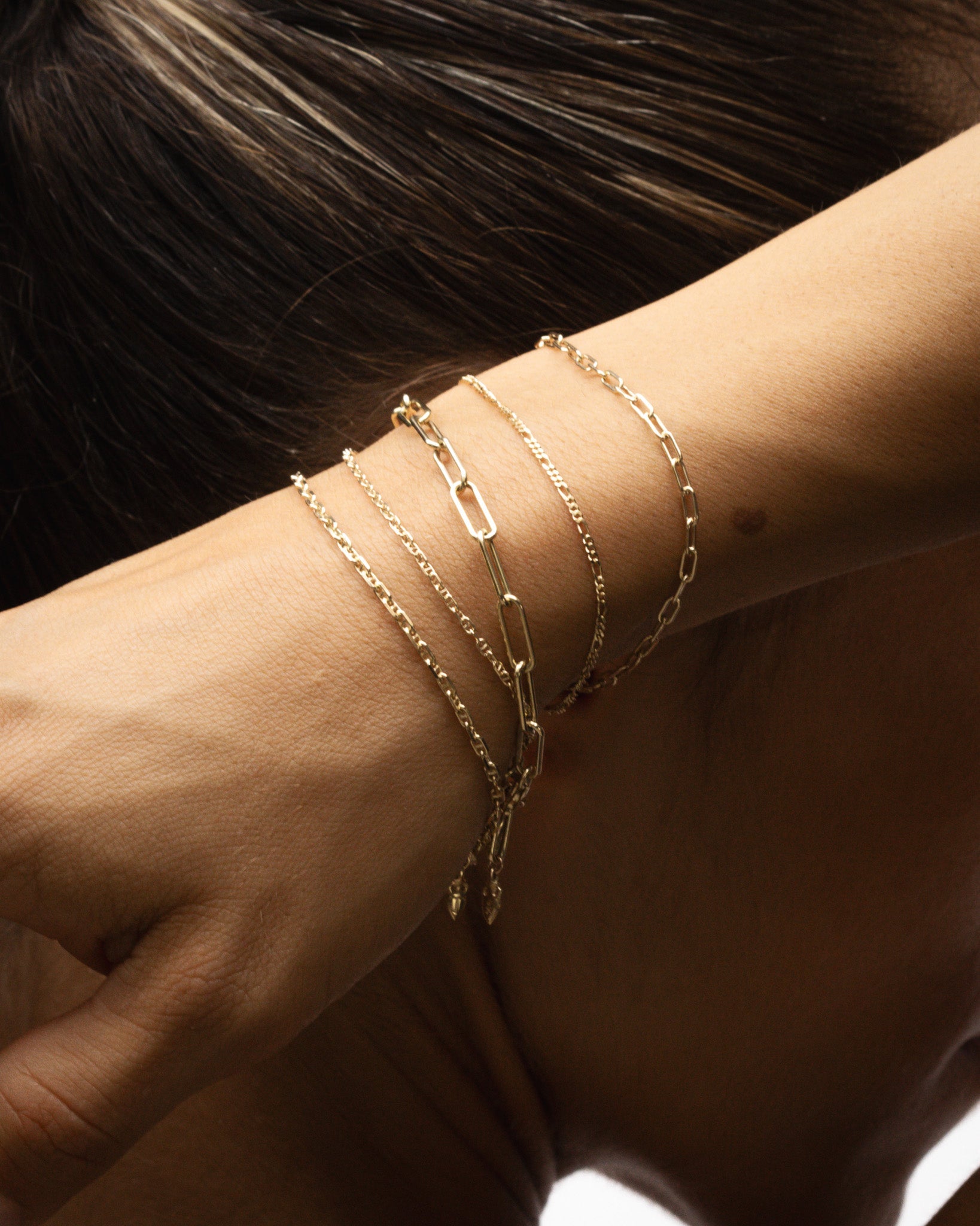 Temple of the Sun Valentino Bracelet 2.25mm Solid Gold