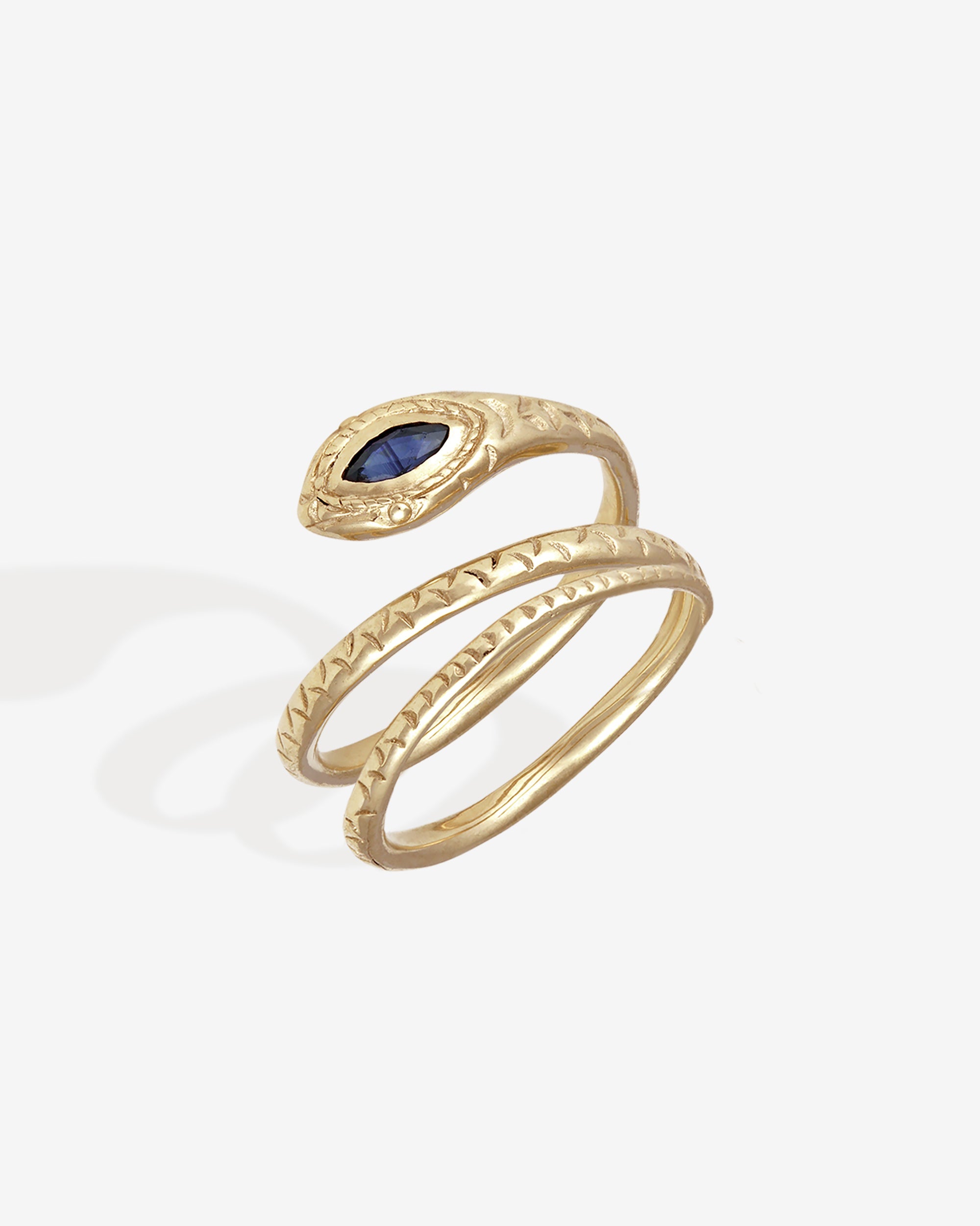 Temple of the Sun Valere Ring Blue Sapphire Solid Gold