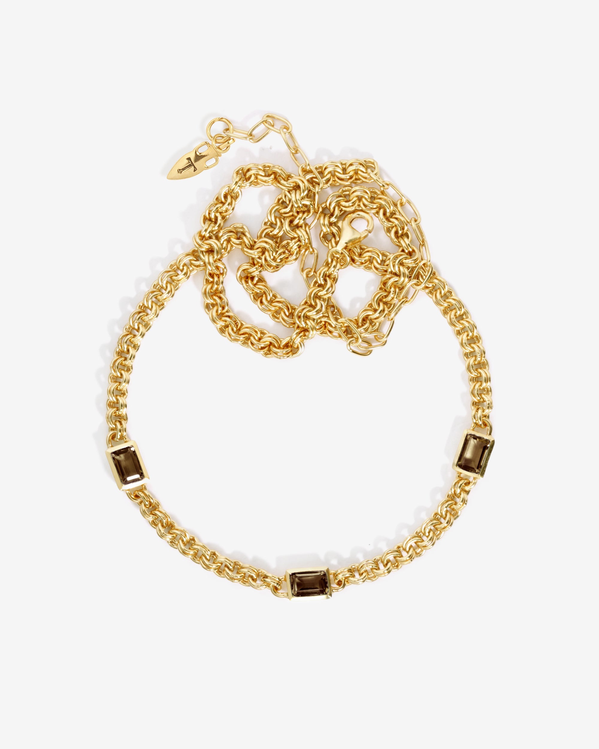 Temple of the Sun Valerian Necklace Gold Vermeil