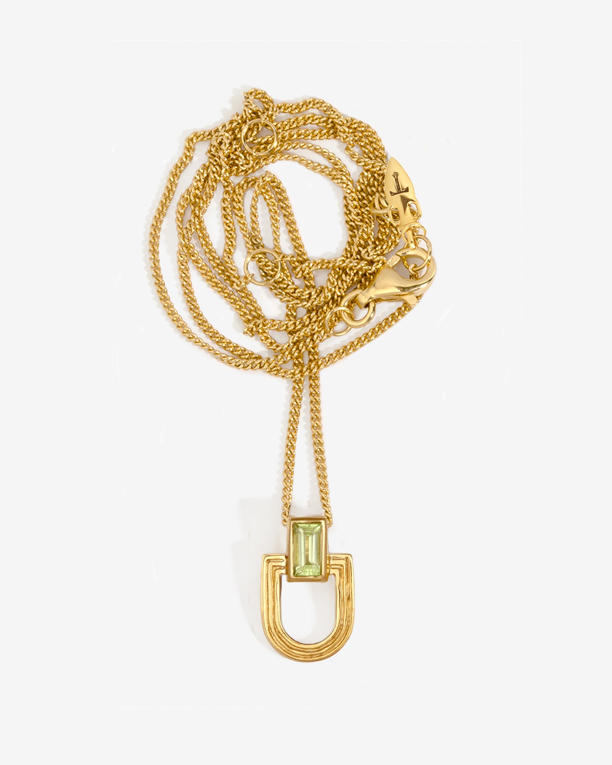 Temple of the Sun Vault Necklace Gold Vermeil