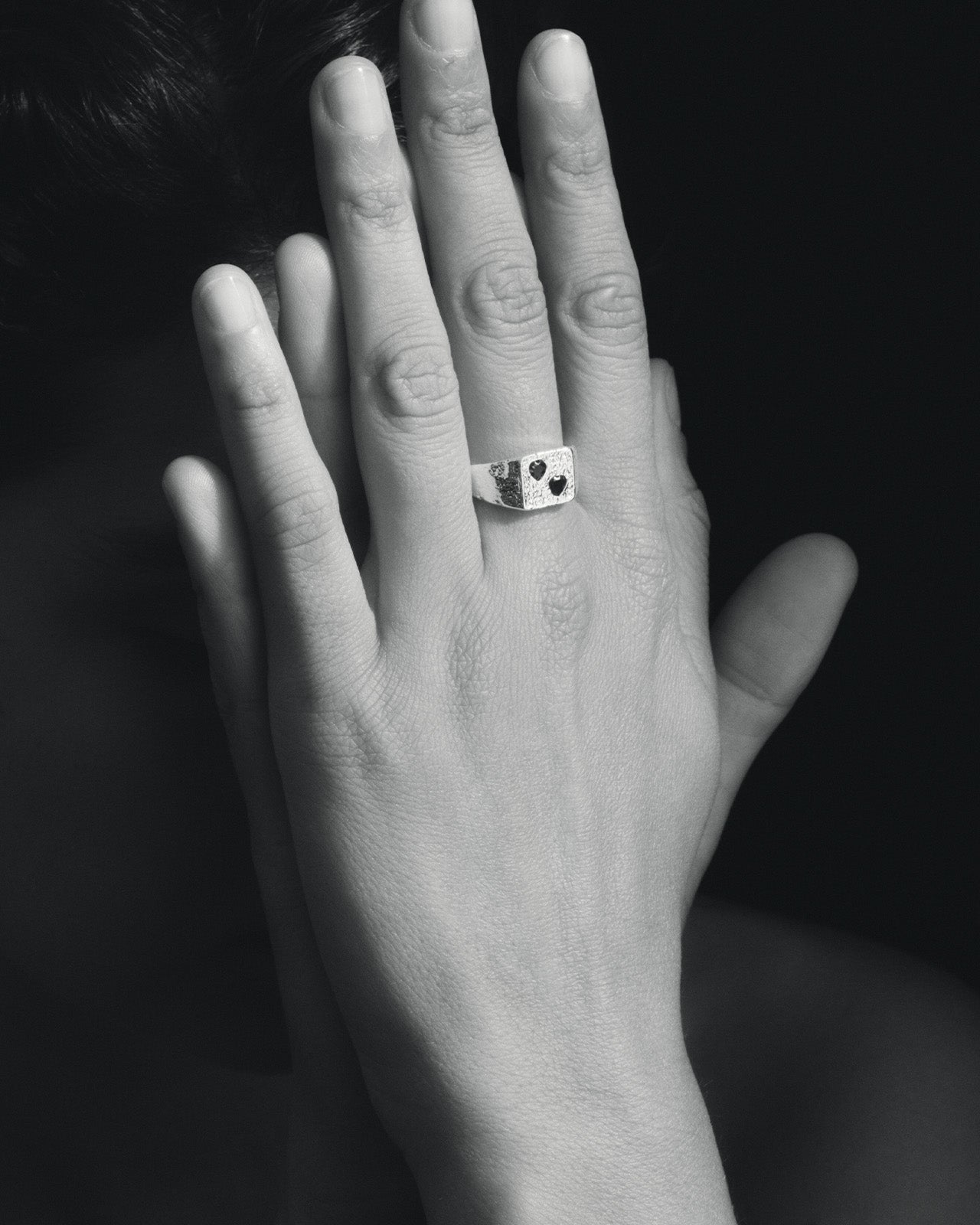 Temple of the Sun Venus Signet Ring Silver