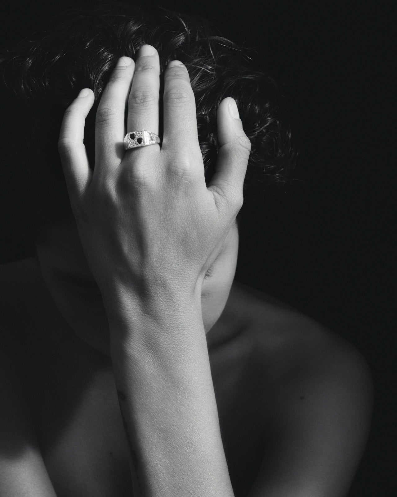 Temple of the Sun Venus Signet Ring Silver