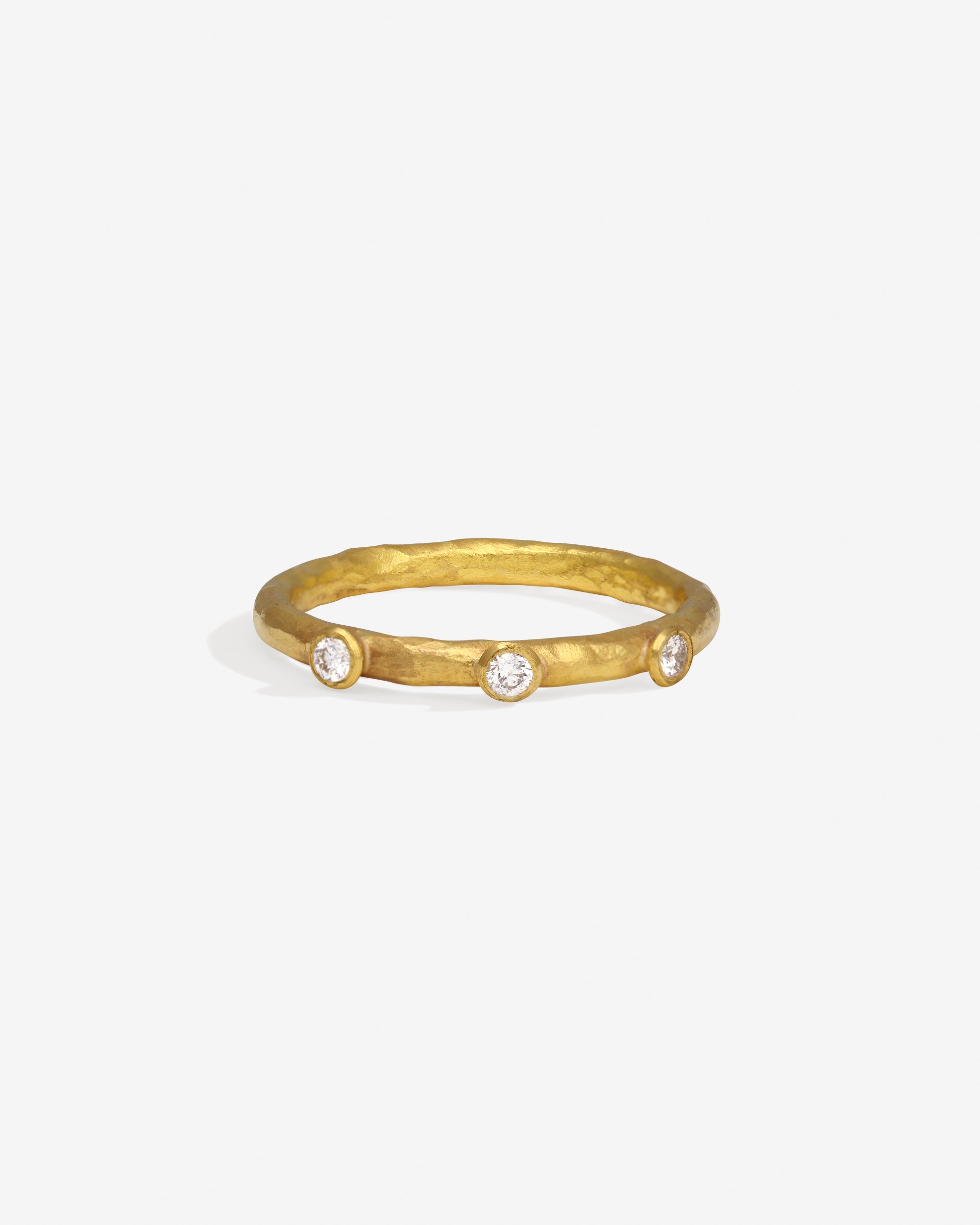 Temple of the Sun Vesper Trilogy Ring Diamond Solid Gold
