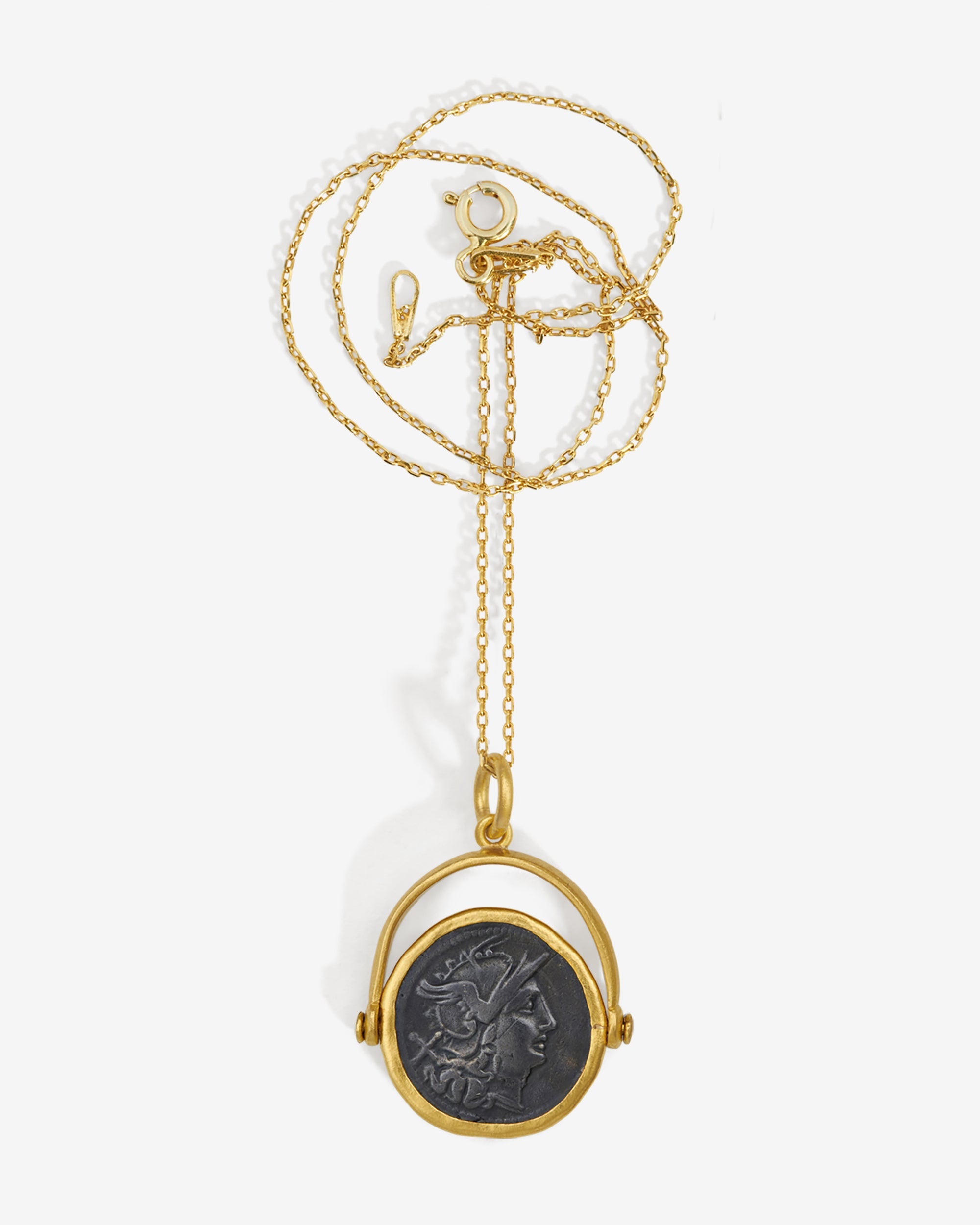 Temple of the Sun Victory Necklace Solid Gold