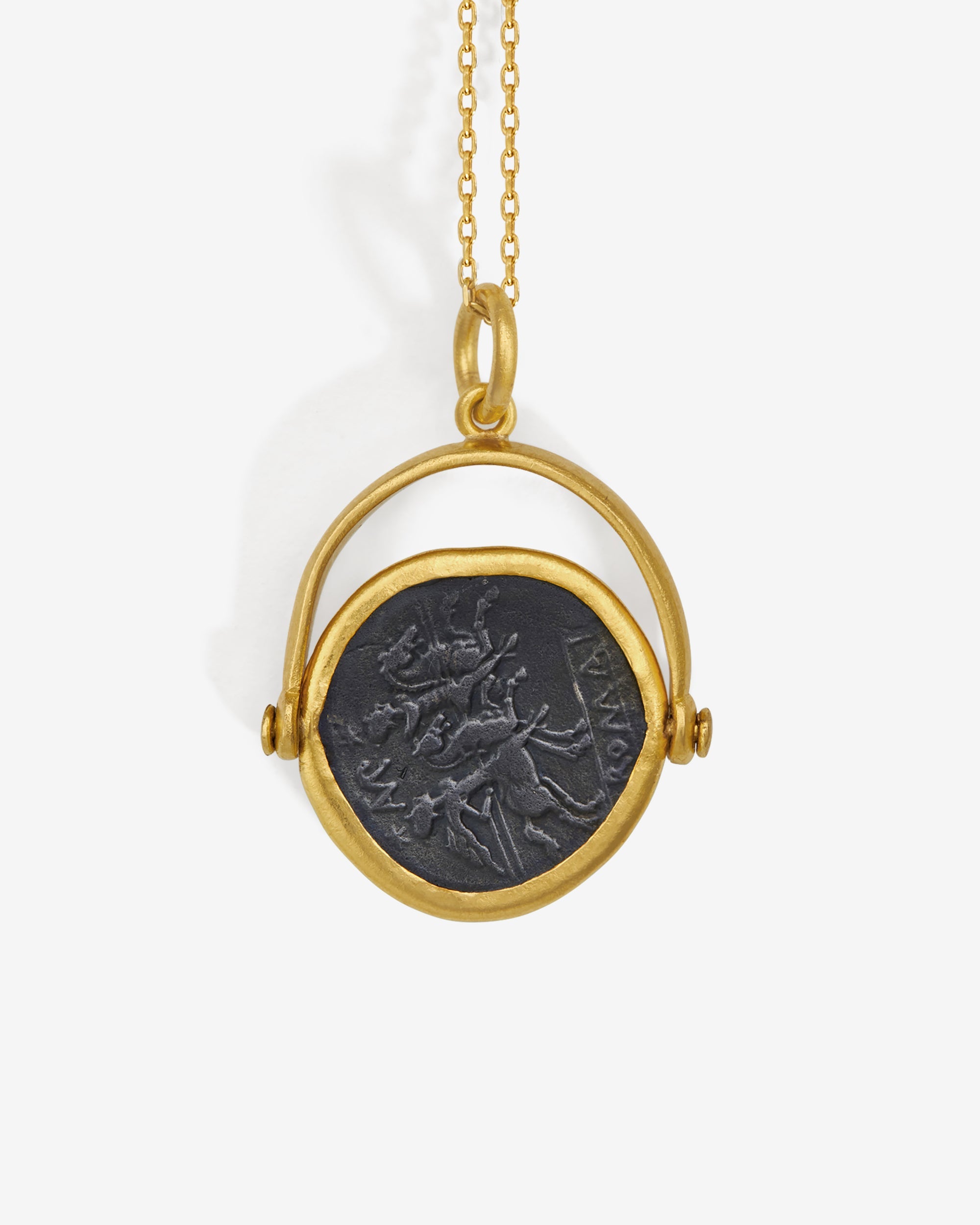 Temple of the Sun Victory Necklace Solid Gold