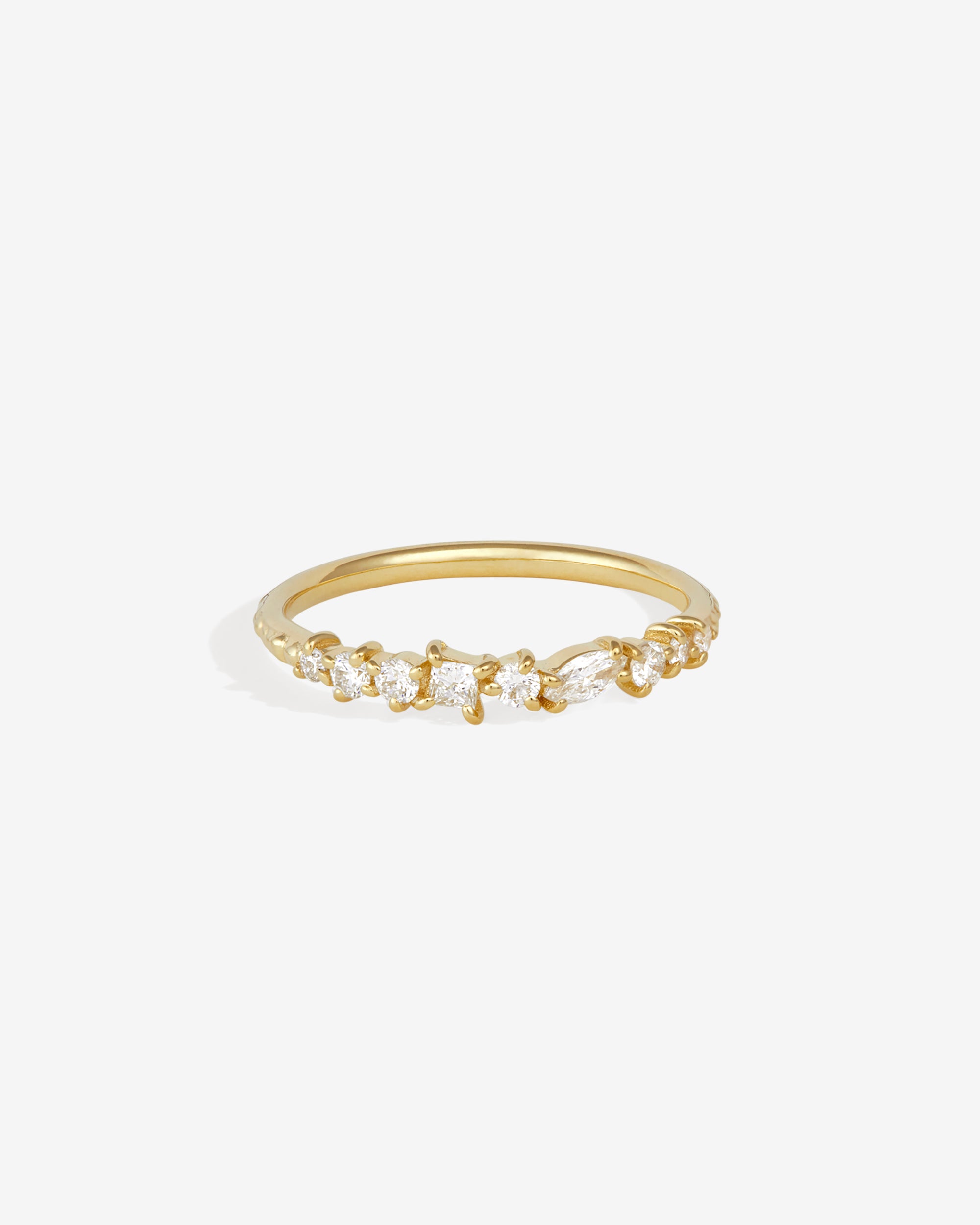 Temple of the Sun Wisteria Ring Diamond Solid Gold