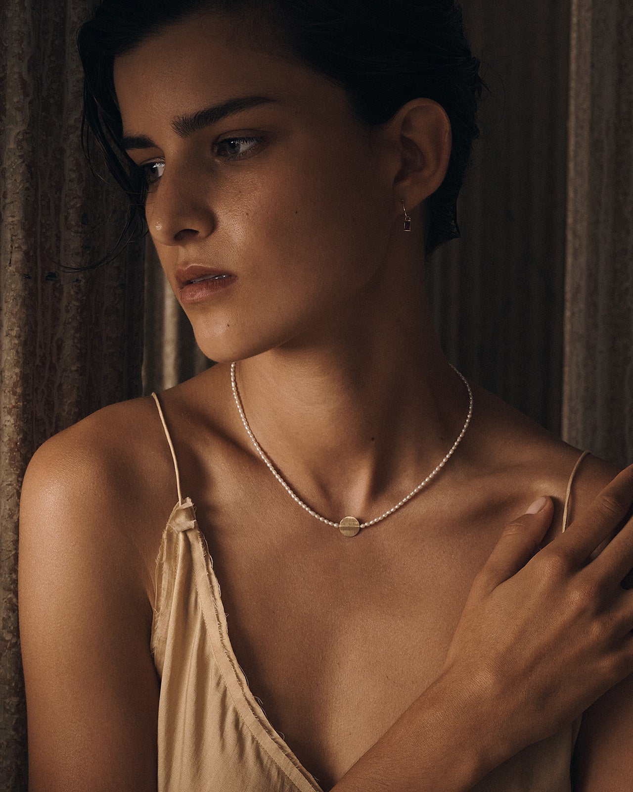 Temple of the Sun Helios Necklace Solid Gold