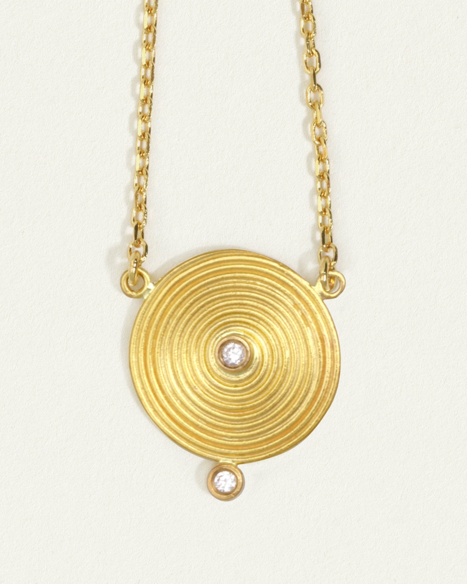 Lydia Necklace Solid Gold Temple of the Sun Jewellery